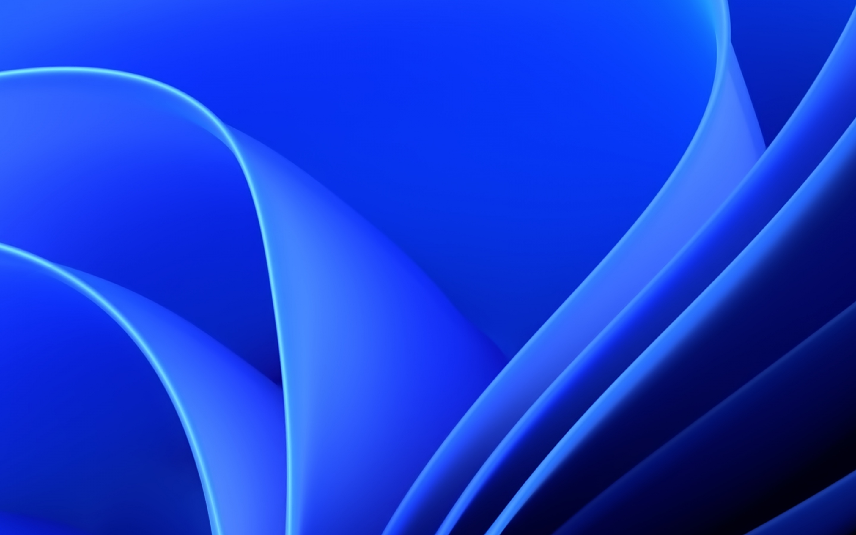 Windows 11 Wallpaper 4K, Blue, Stock, Official, Abstract