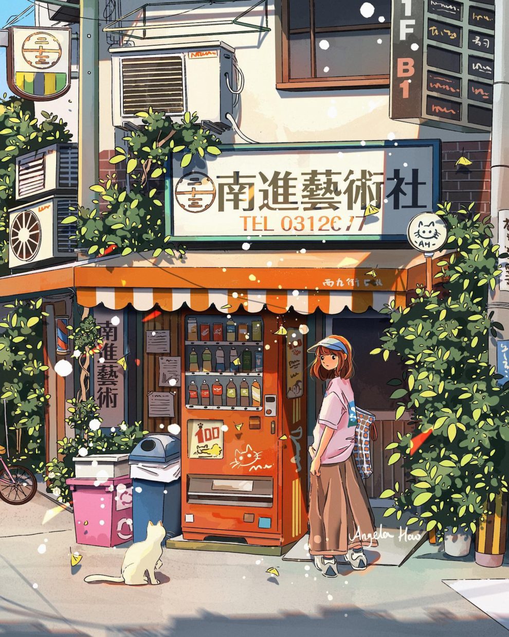 Artist Creates Colorful Illustrations Of Inviting And Cozy Japanese Houses Design You Trust