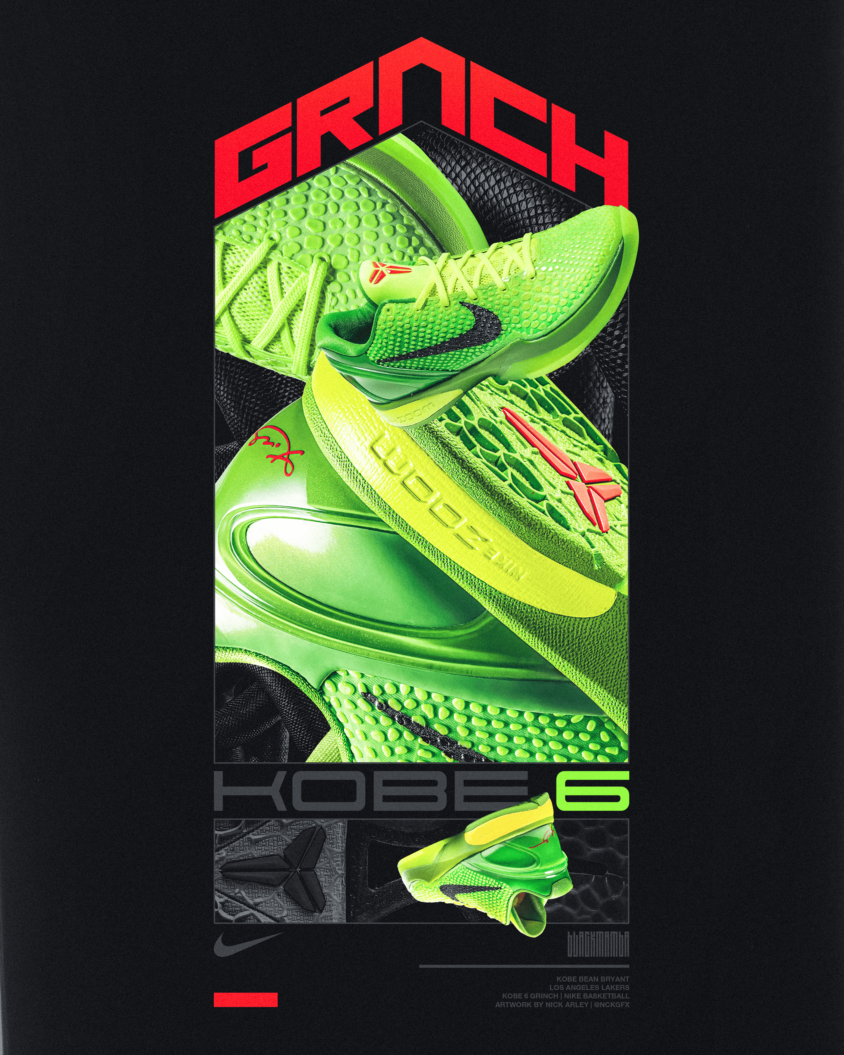 Kobe 6 Grinch
