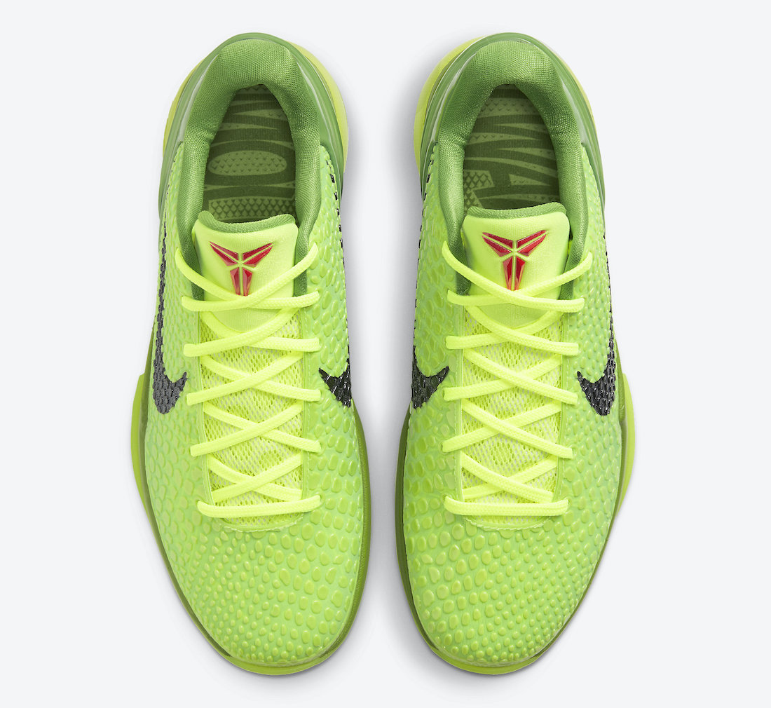 Official Image: Nike Kobe 6 Protro Grinch • KicksOnFire.com