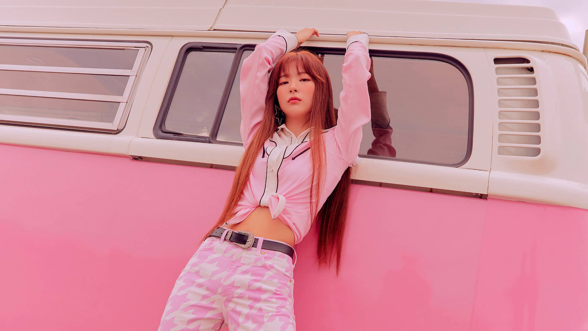 Download Red Velvet Pink Seulgi Wallpaper