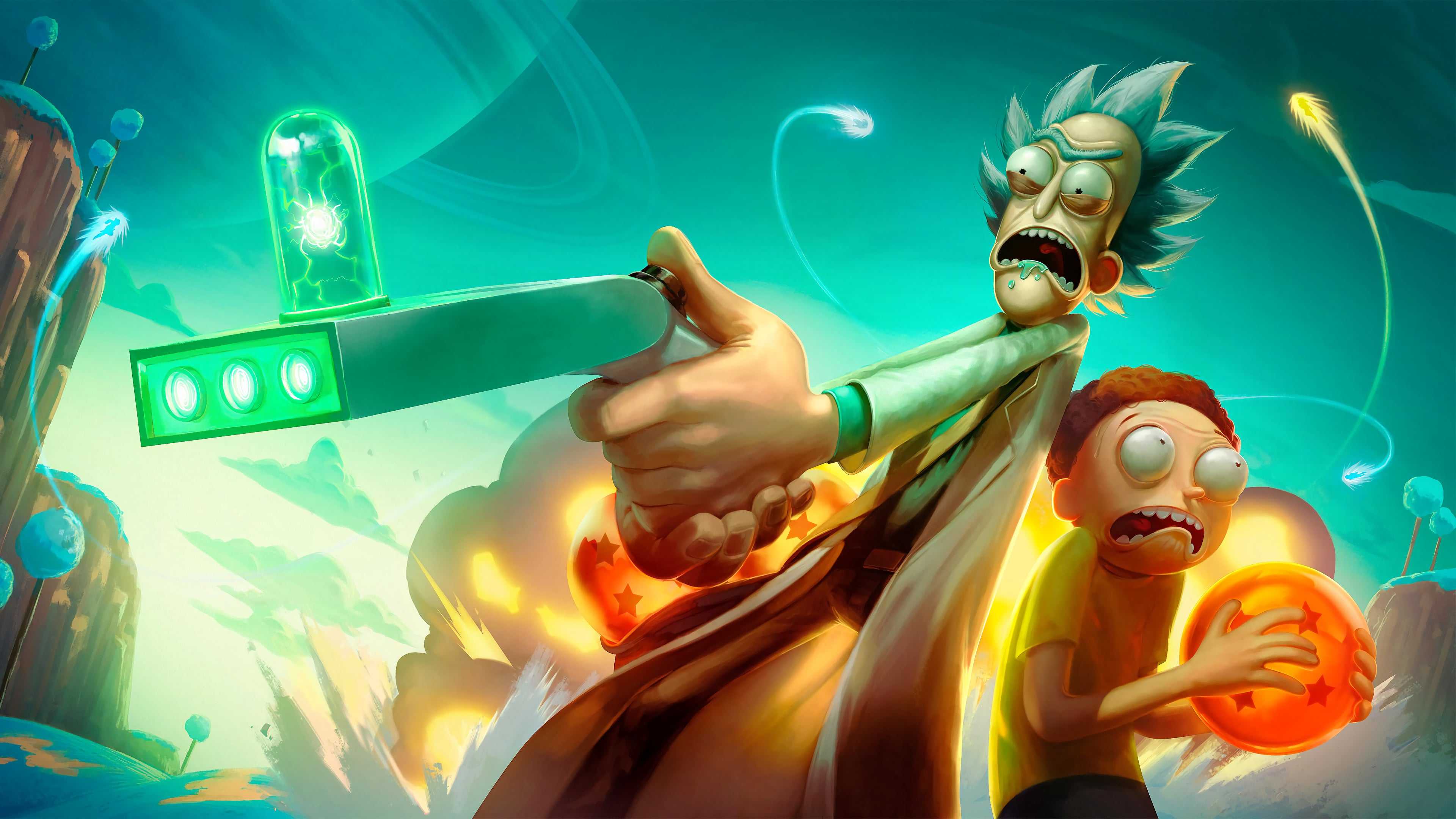 Rick and Morty 4k Wallpaper