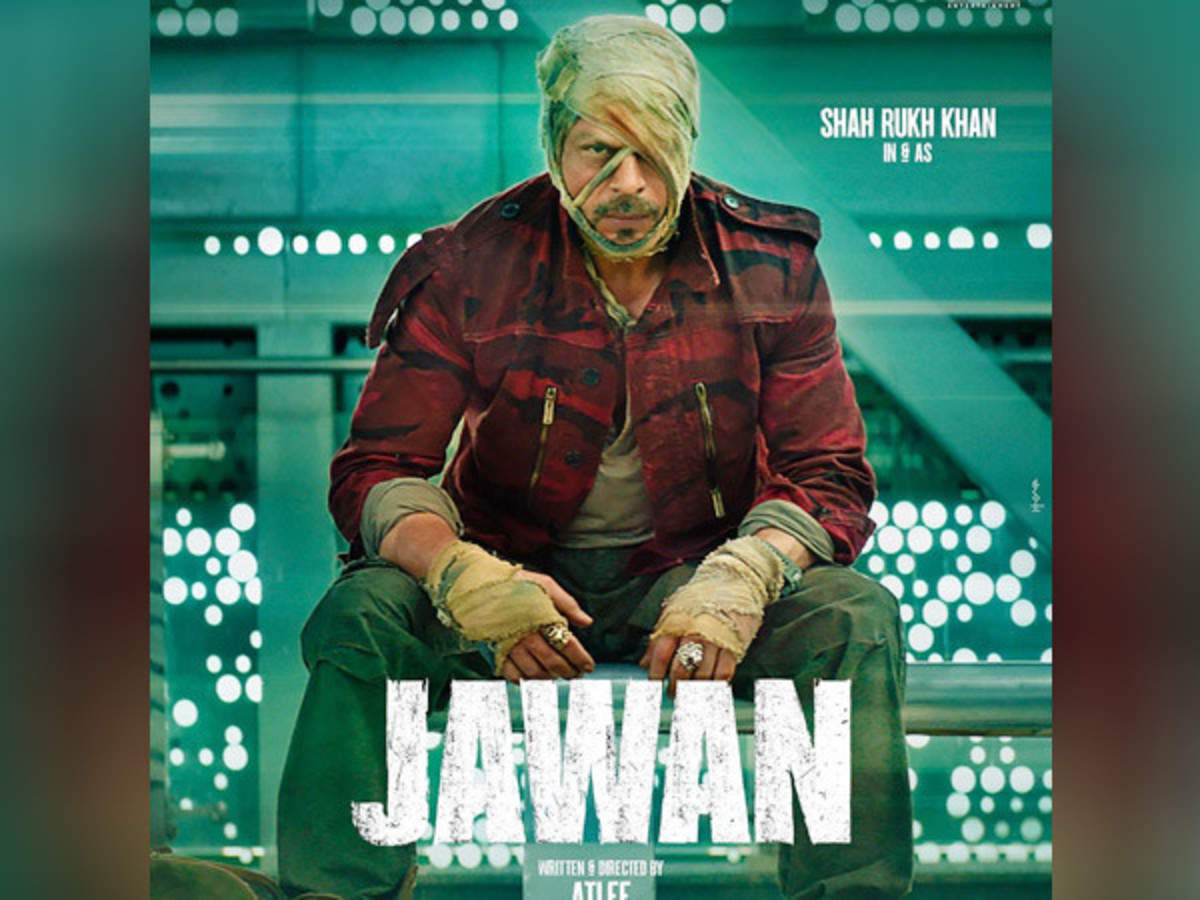 The first poster drop of Shah Rukh Khan starrer Jawan by Atlee takes the internet