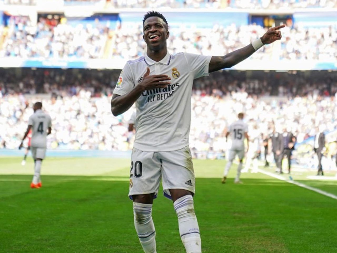 I'm not going to stop' Madrid star Vinicius Junior hits back at racist abuse and vows to keep dancing