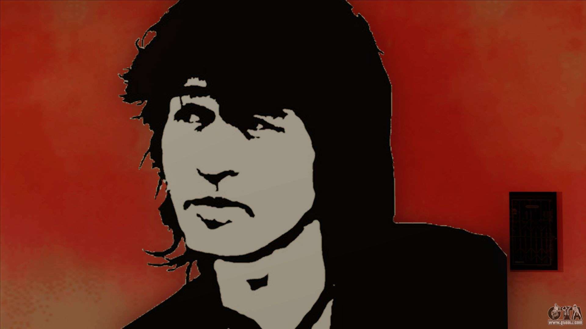 Viktor Tsoi Art Wall for GTA San Andreas