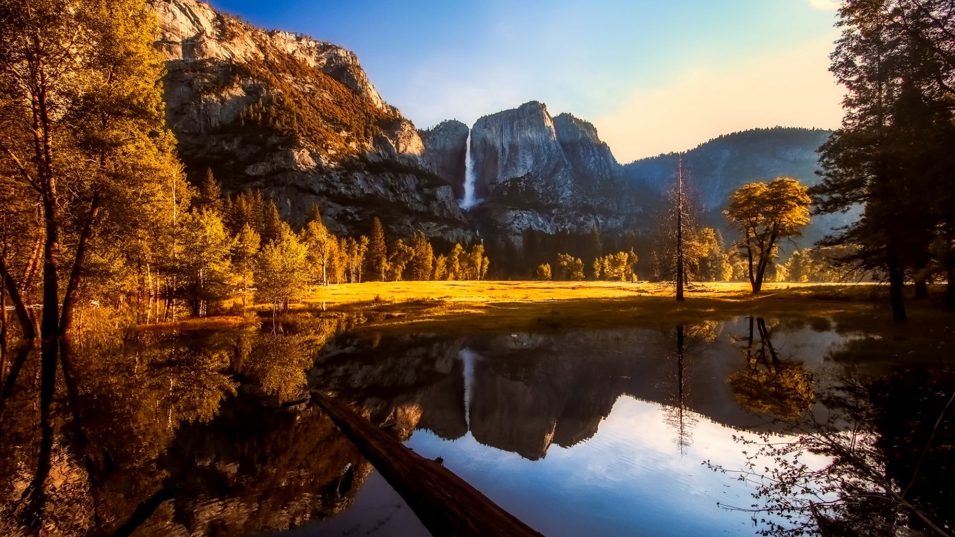 Desktop Wallpaper Yosemite, Valley, Lake, National Park, HD Image, Picture, Background, F78e26