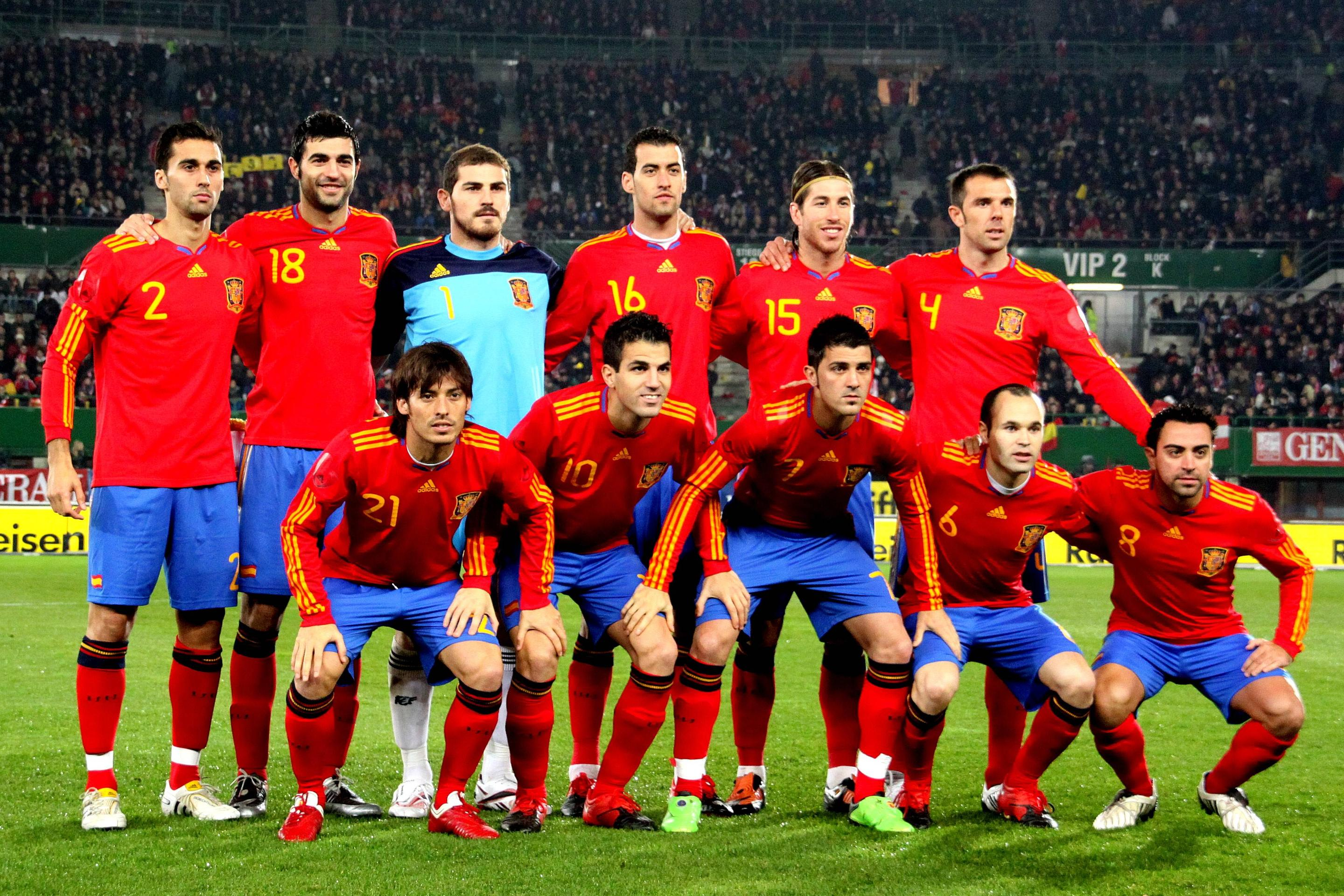 Spain Soccer Team Wallpaper and Background 4K, HD, Dual Screen