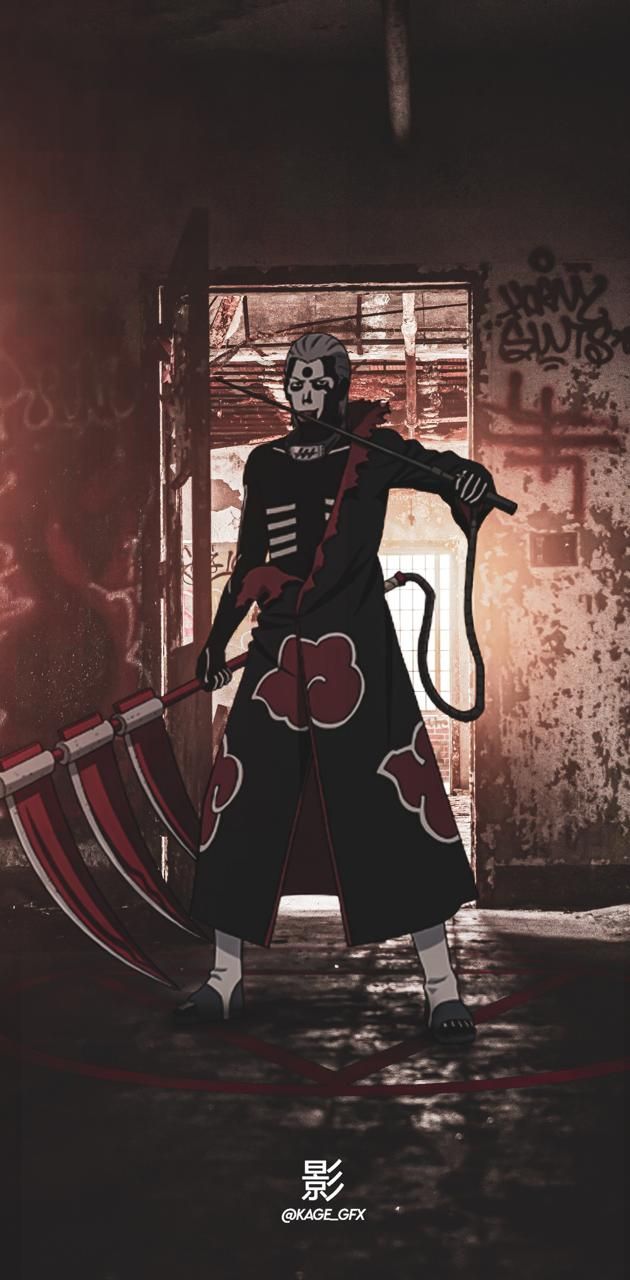 Hidan Akatsuki wallpaper by Kagegfx. Akatsuki, Naruto uzumaki hokage, Anime akatsuki