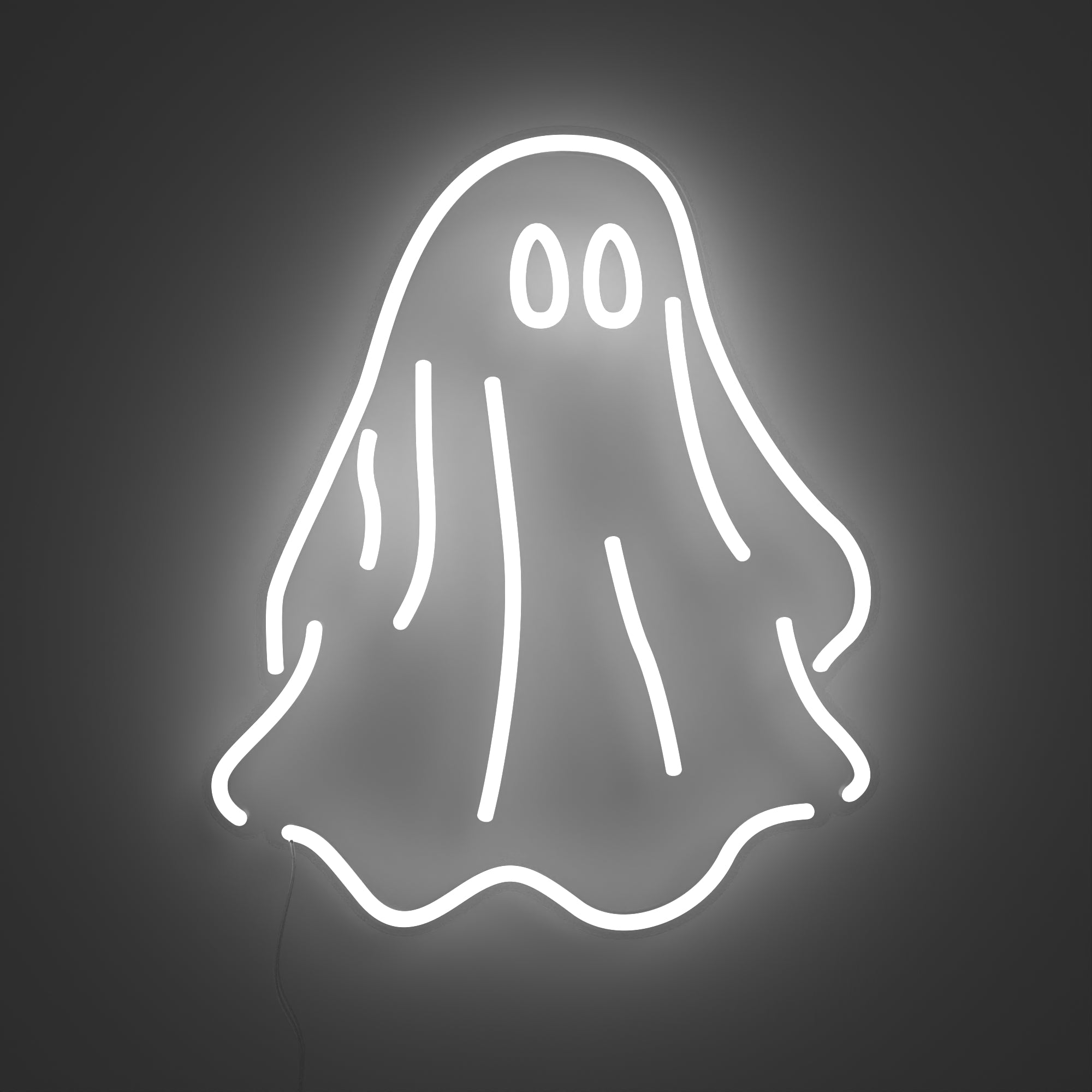 Sheet Ghost neon sign