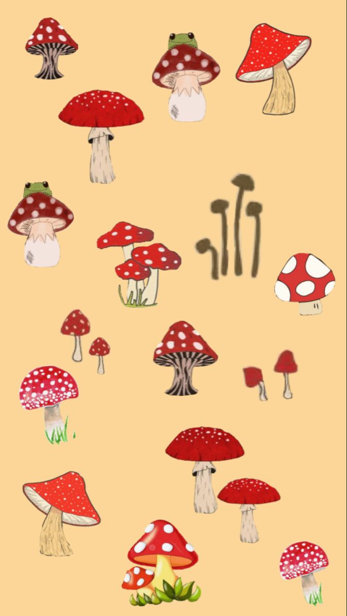 Mushroom Art Wallpapers - Wallpaper Cave