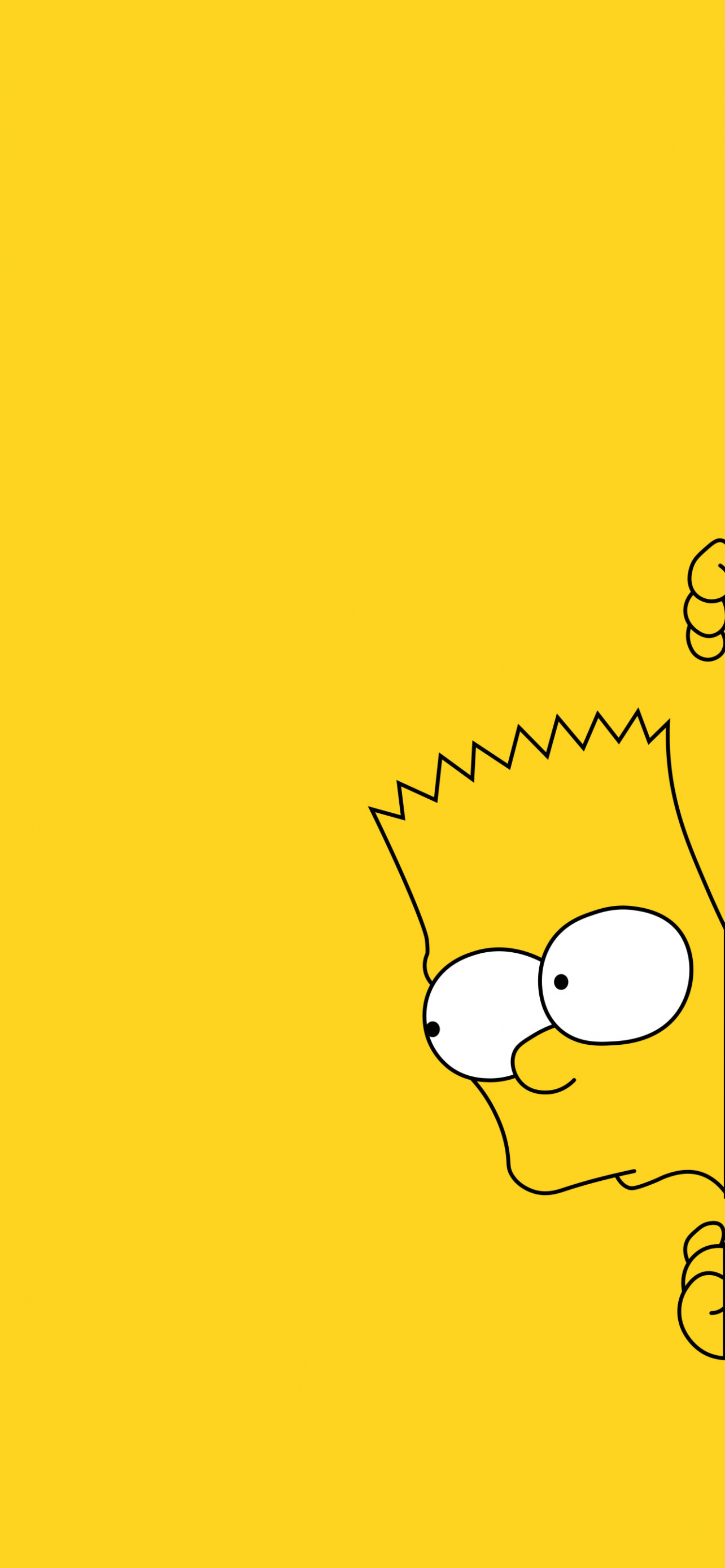 Bart Simpson Wallpaper 4K, The Simpsons, Minimal