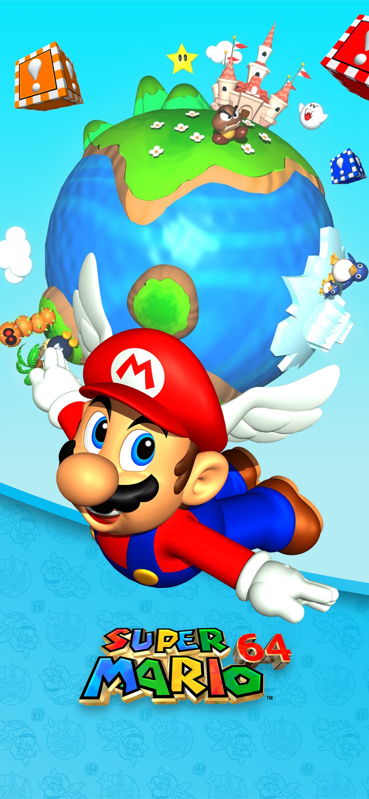super mario bros iPhone Wallpaper Free Download