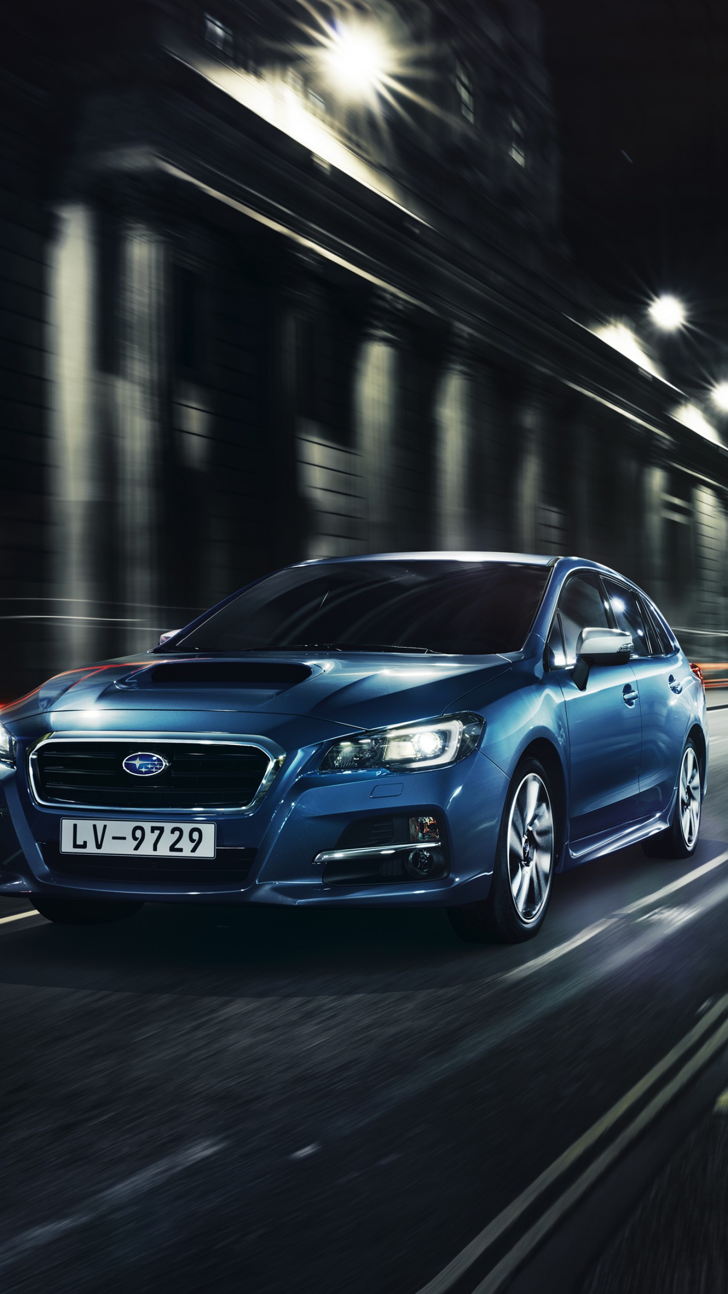Wallpaper Subaru levorg, universal, blue, tonnel., Cars & Bikes