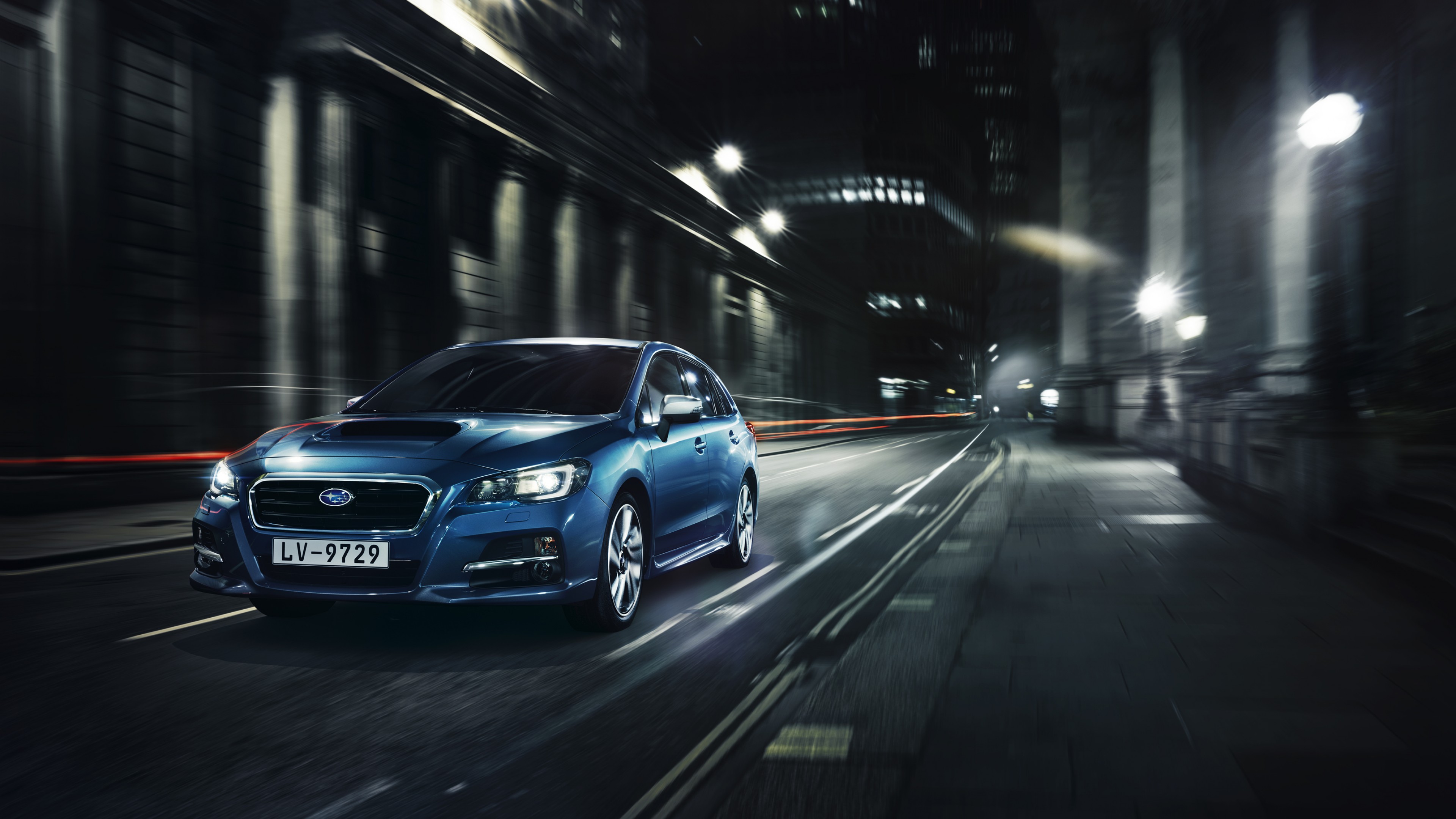 Wallpaper Subaru levorg, universal, blue, tonnel., Cars & Bikes
