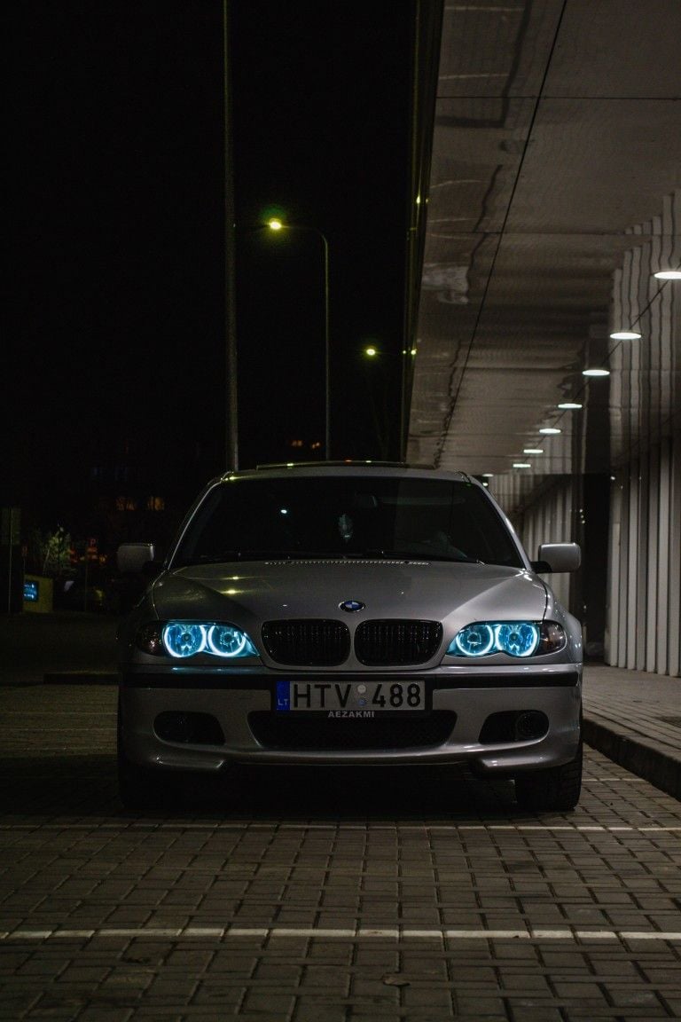 HD wallpaper: BMW E46, shadow, Angel Eyes