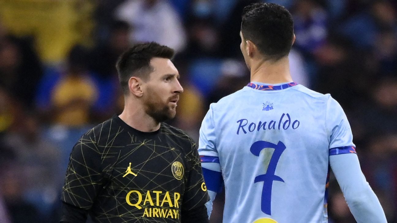Cristiano Ronaldo and Lionel Messi put on a show in Riyadh