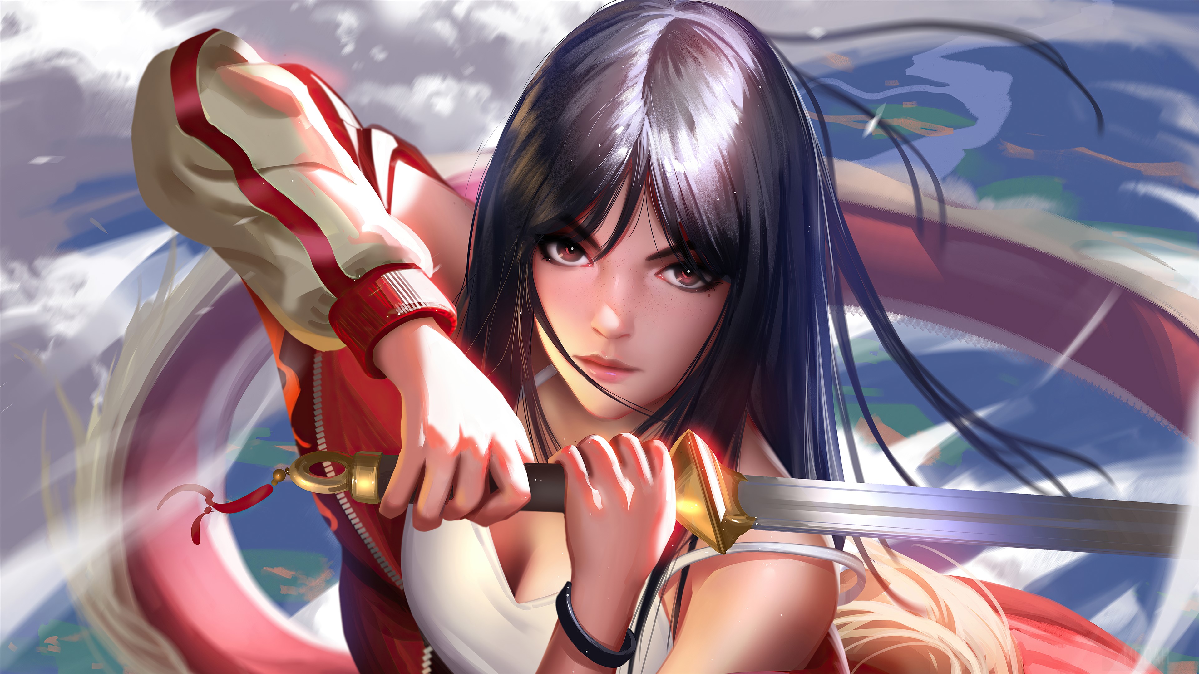 Mulan Anime Girl 4k Gallery HD Wallpaper