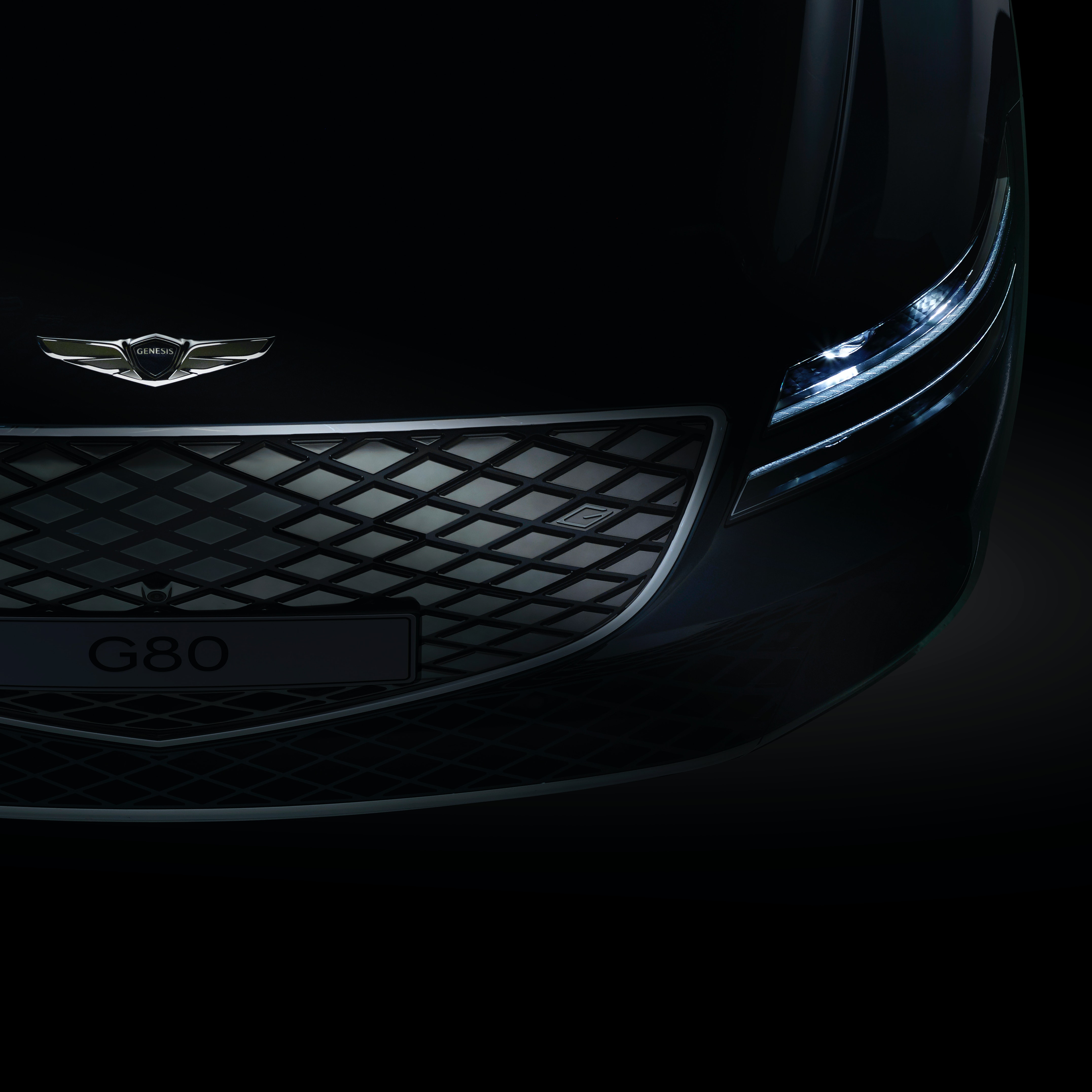Close Up Of A Hyundai Genesis G80 · Free