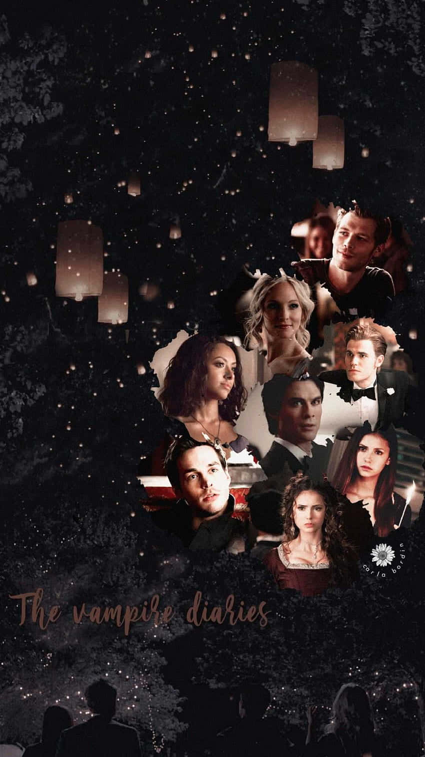 Download The Vampire Diaries iPhone Wallpaper