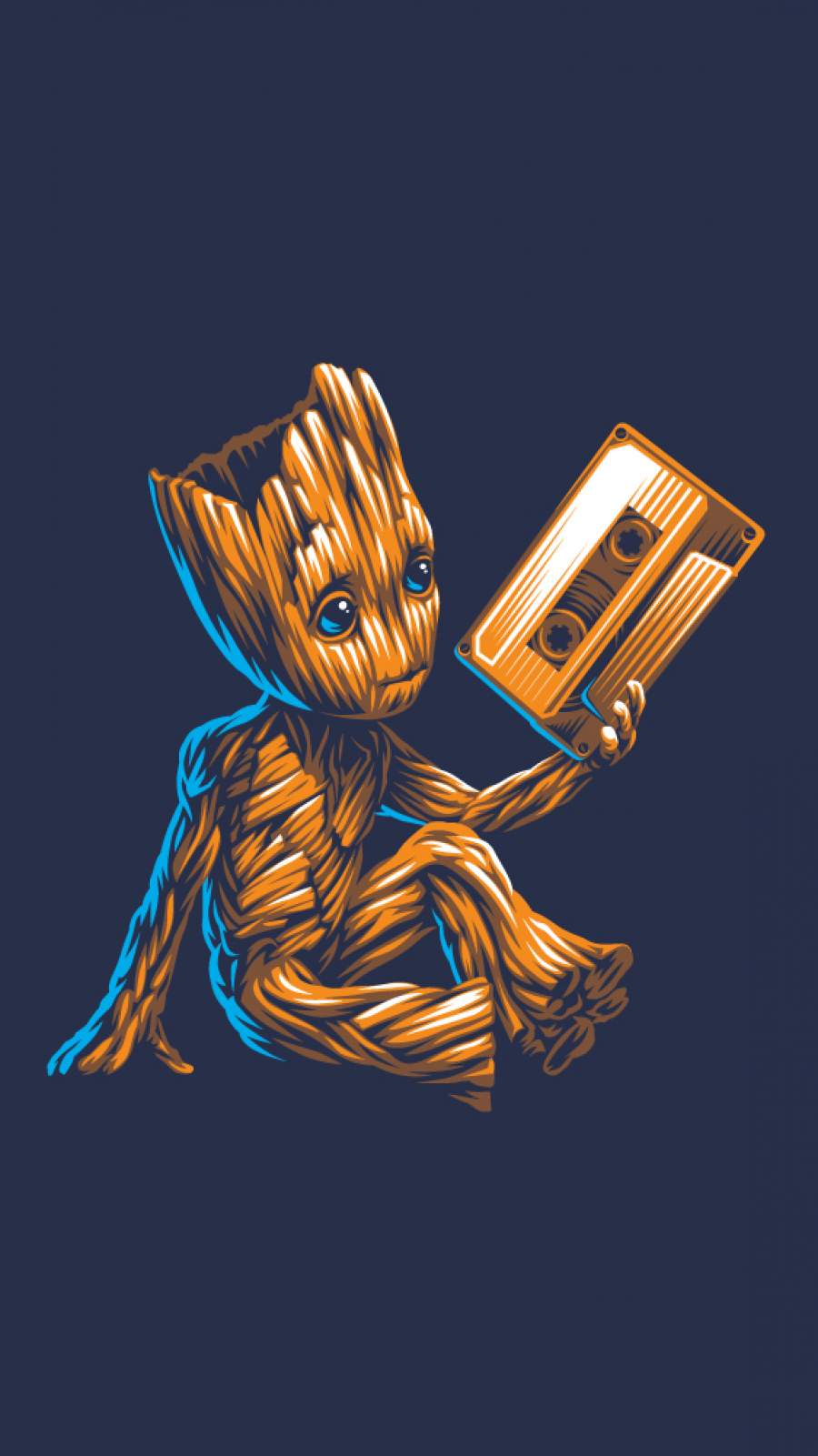 Baby Groot Music iPhone Wallpaper Wallpaper, iPhone Wallpaper