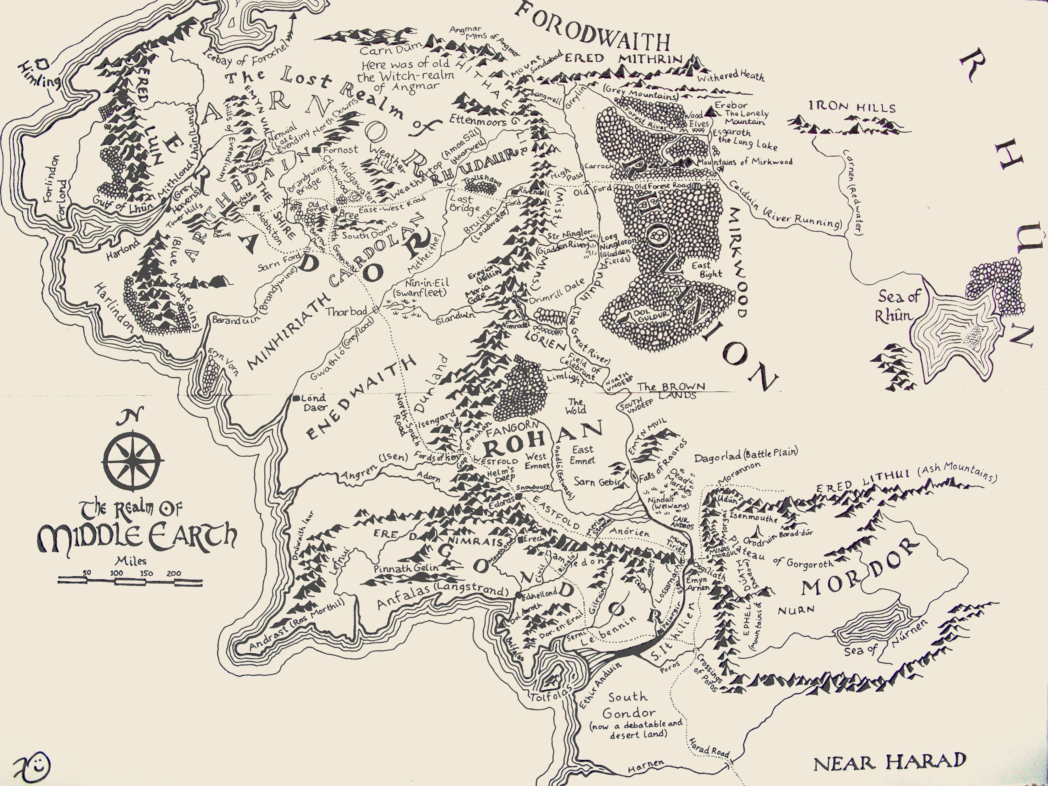 Lord of the Rings Maps. Middle earth map, Middle earth, Map