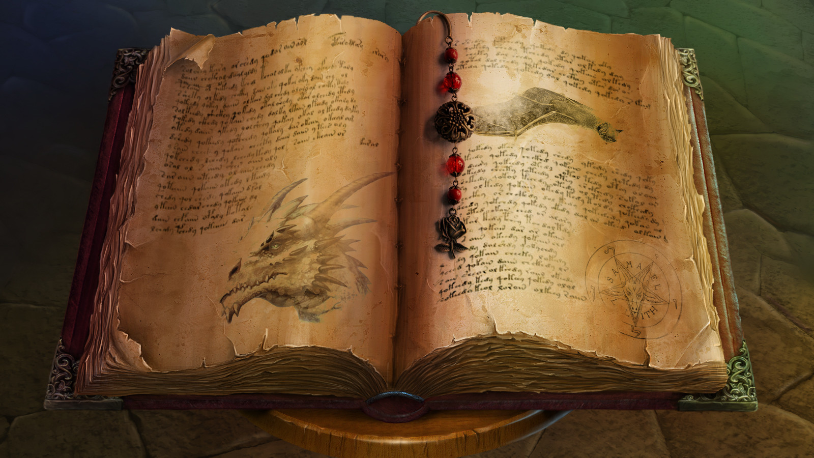 Spellbook for HOPA game