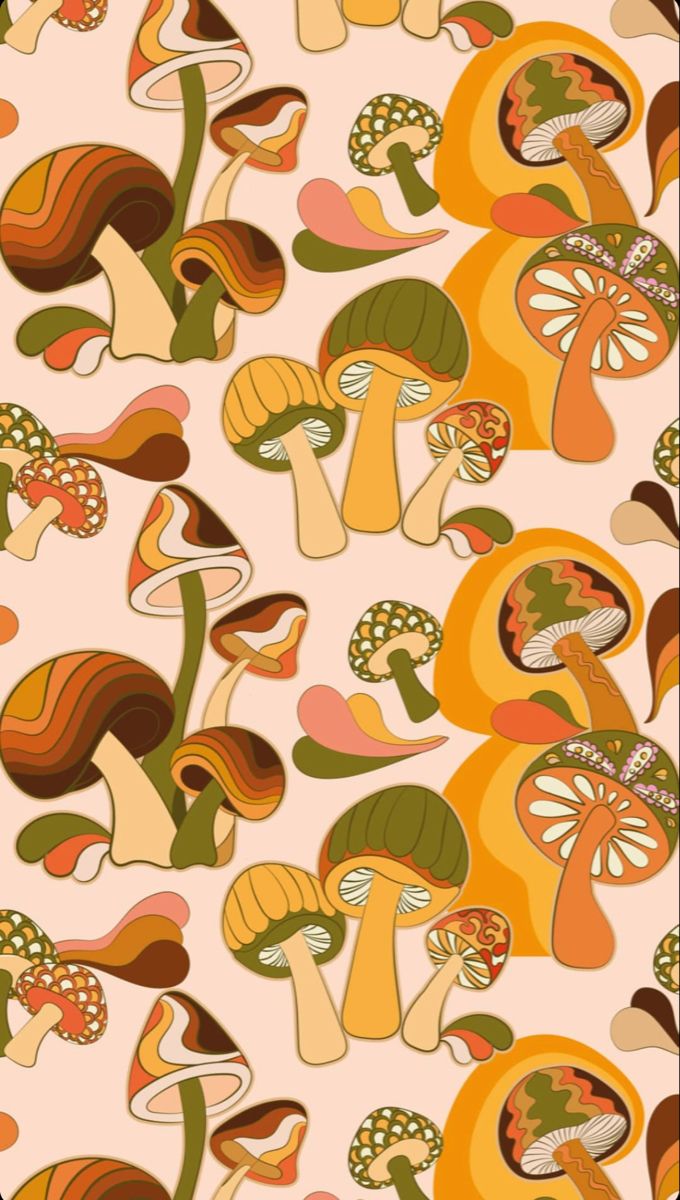 Mushroom wallpaper. Hippie wallpaper, Witchy wallpaper, Mushroom wallpaper