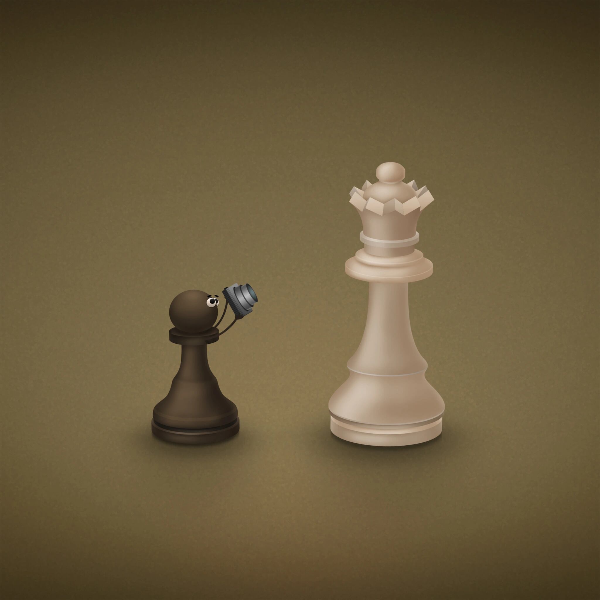 Pawn takes Queen · Vladstudio