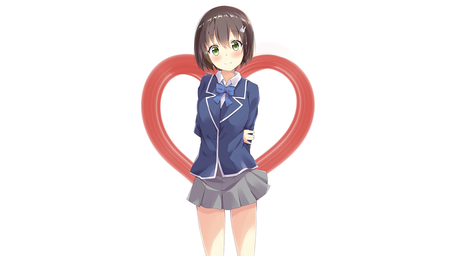 illustration, anime, anime girls, cartoon, Kono Bijutsubu ni wa Mondai ga Aru, Usami Mizuki, Toy, hand, figurine, action figure Gallery HD Wallpaper