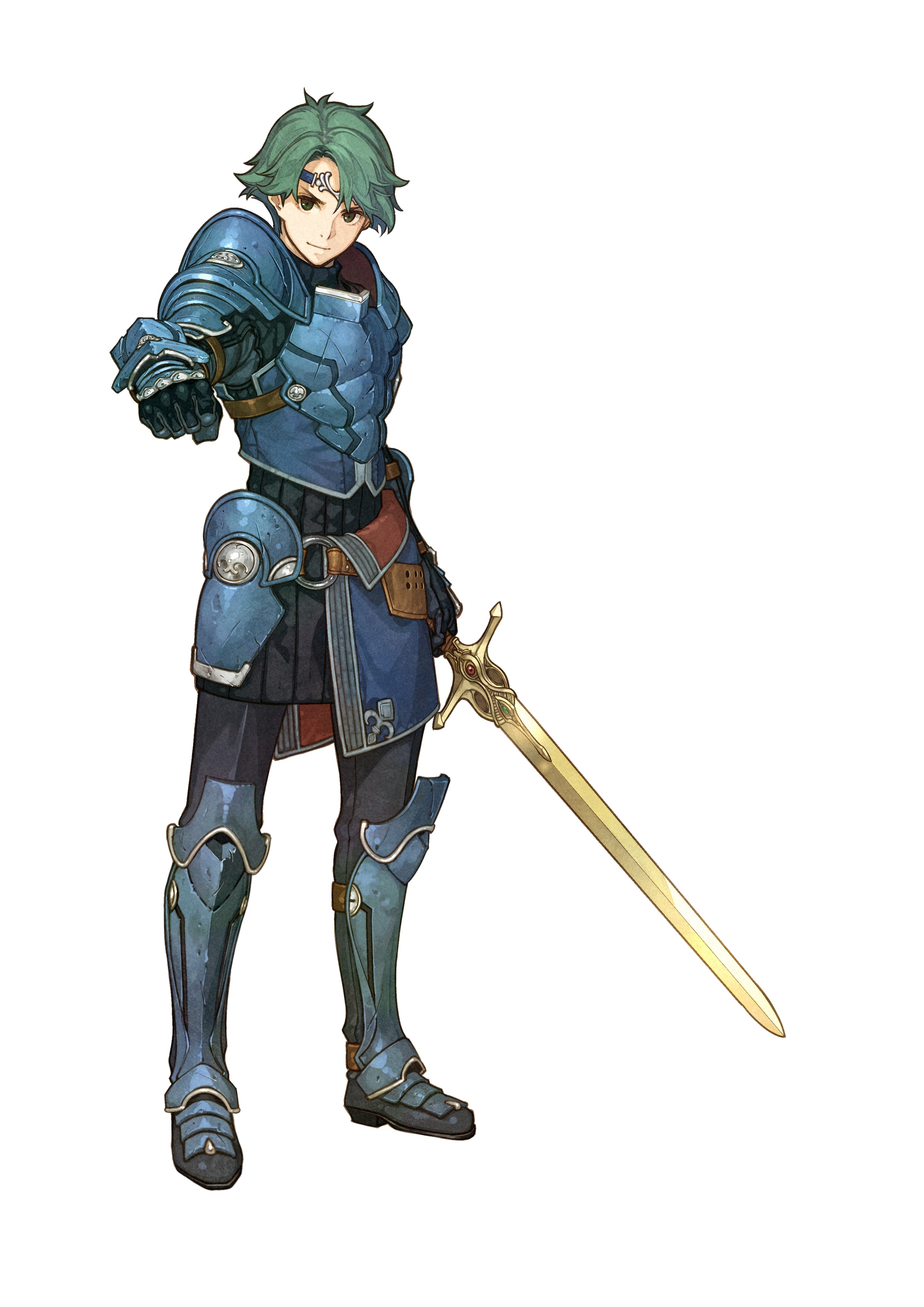 Fire Emblem Echoes: Shadows of Valentia pieces of character art