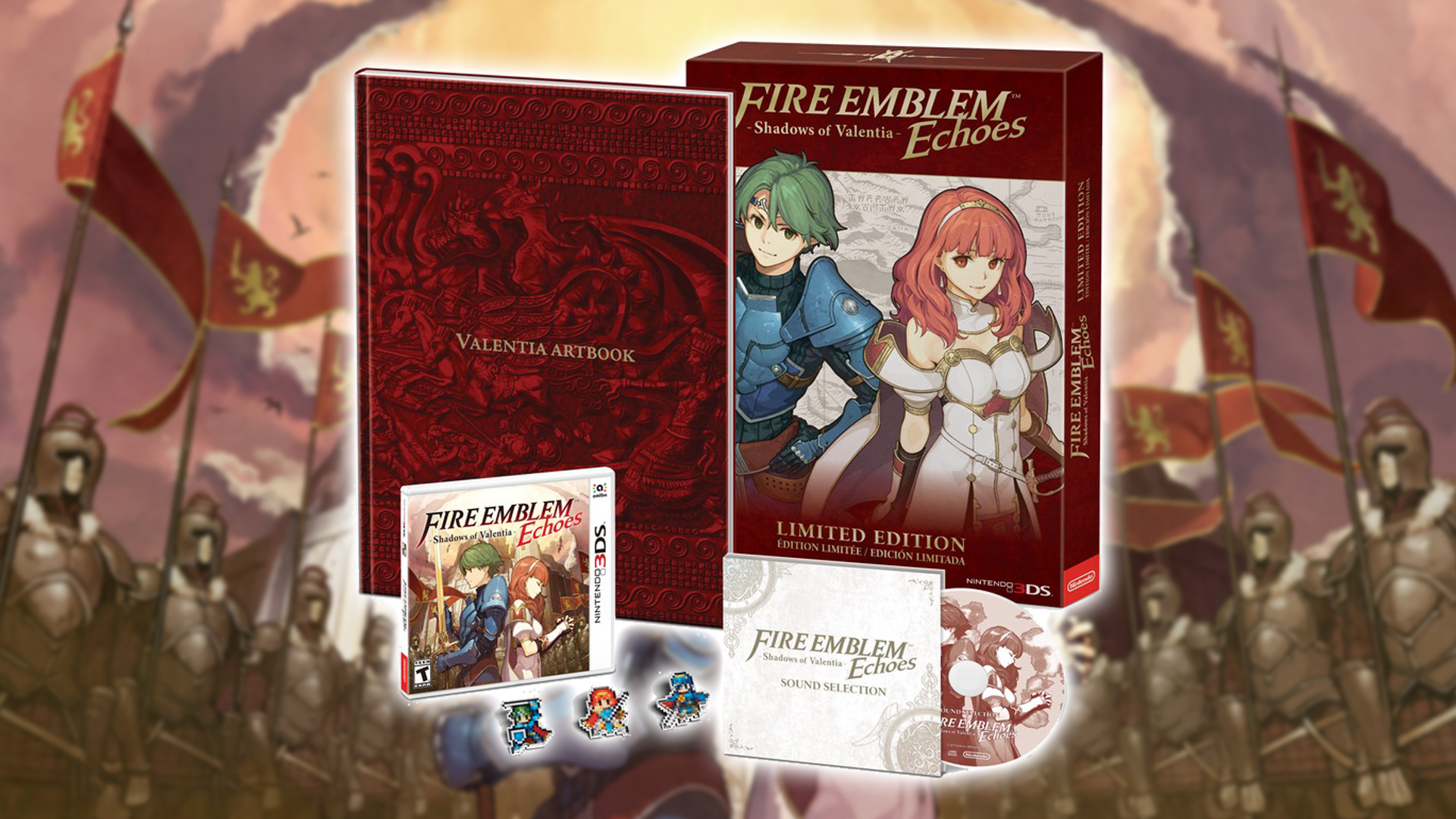 North American Fire Emblem Echoes: Shadows of Valentia Limited Edition announced