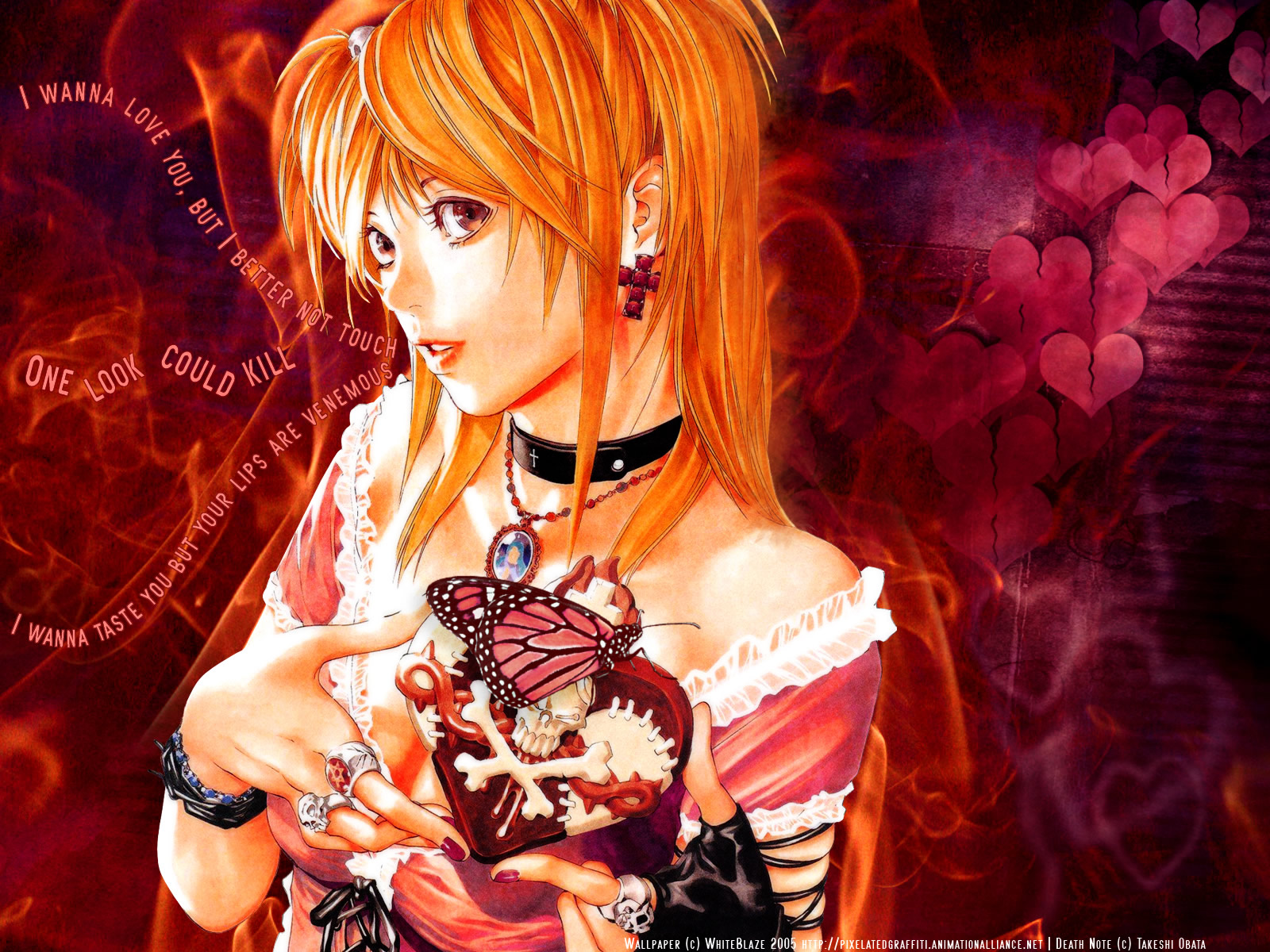 amane, Misa, Death, Note, Gothic, Obata, Takeshi, Valentine Wallpaper HD / Desktop and Mobile Background