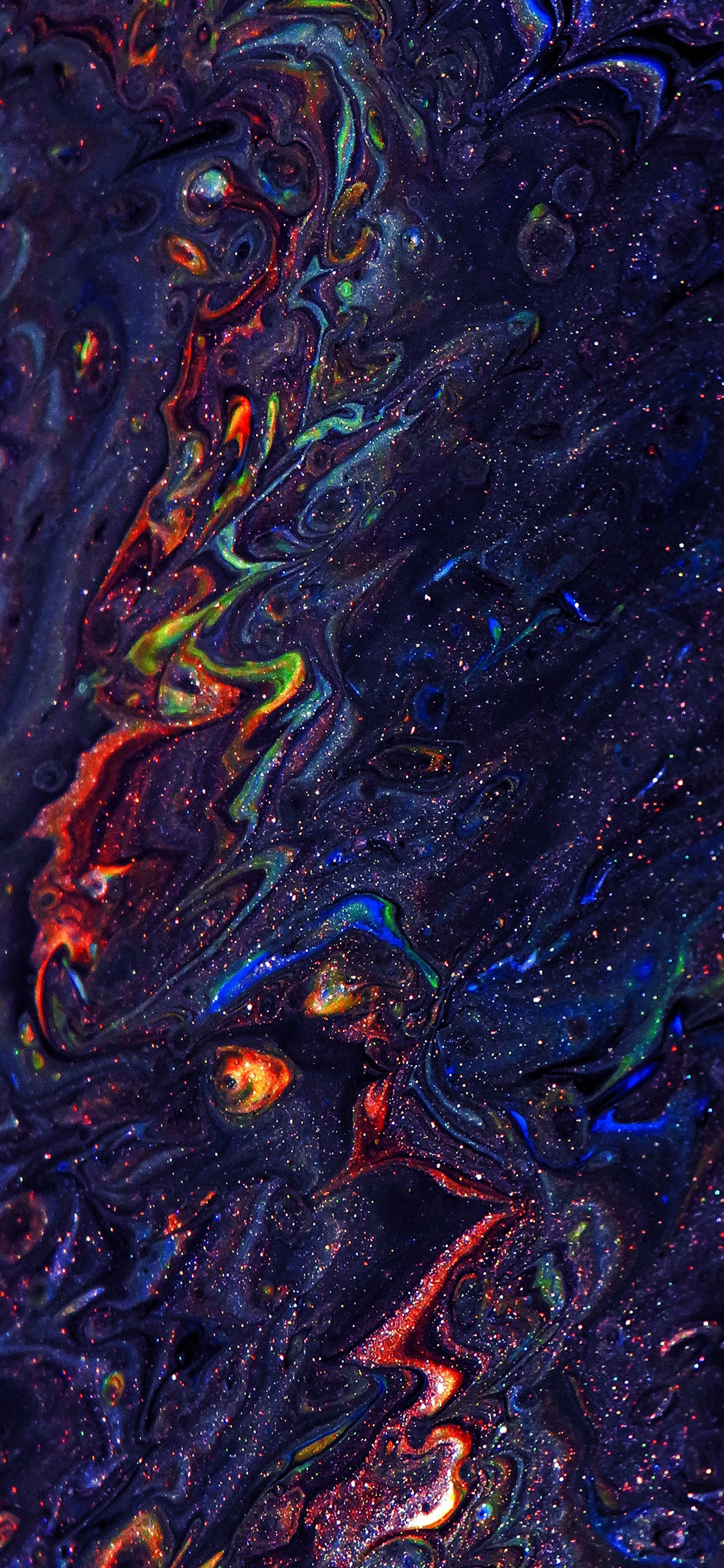 iPhone X wallpaper. oil paint abstract pattern background