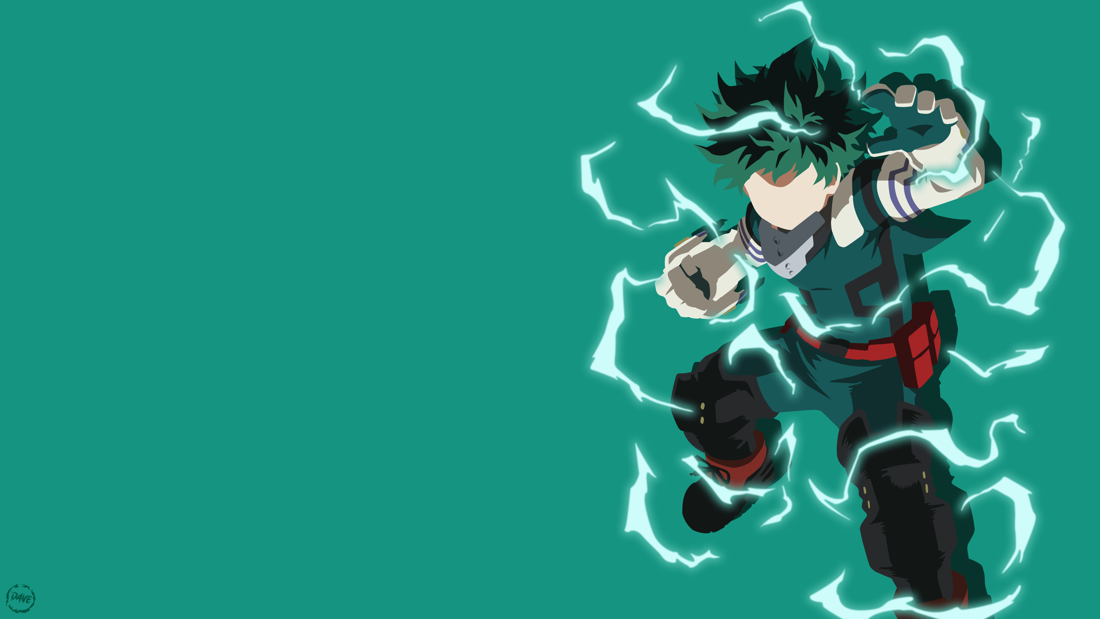 Izuku Midoriya Wallpaper 4K, Deku, My Hero Academia, Anime