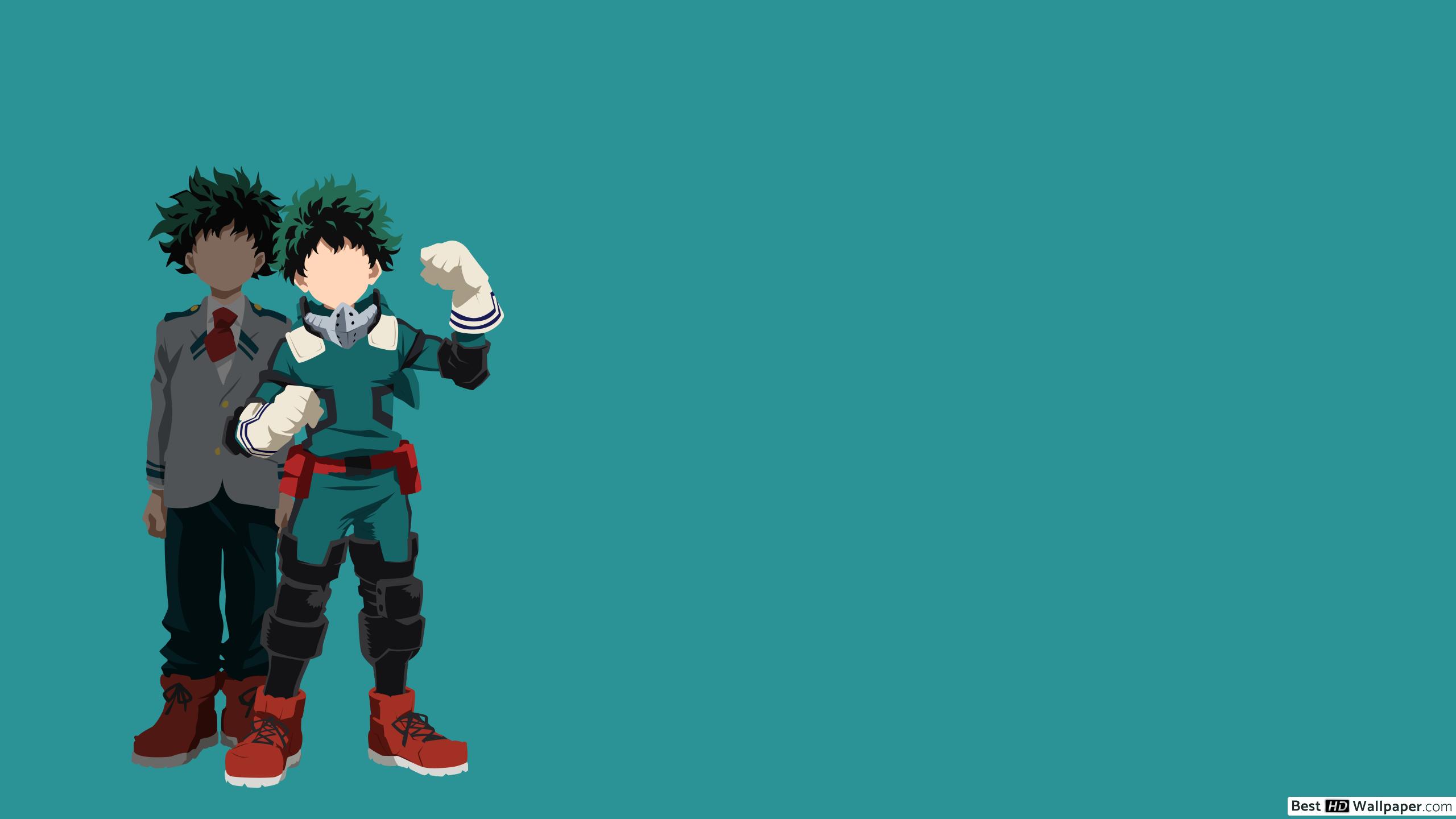 My Hero Academia Minimalist Deku Wallpaper Free My Hero Academia Minimalist Deku Background