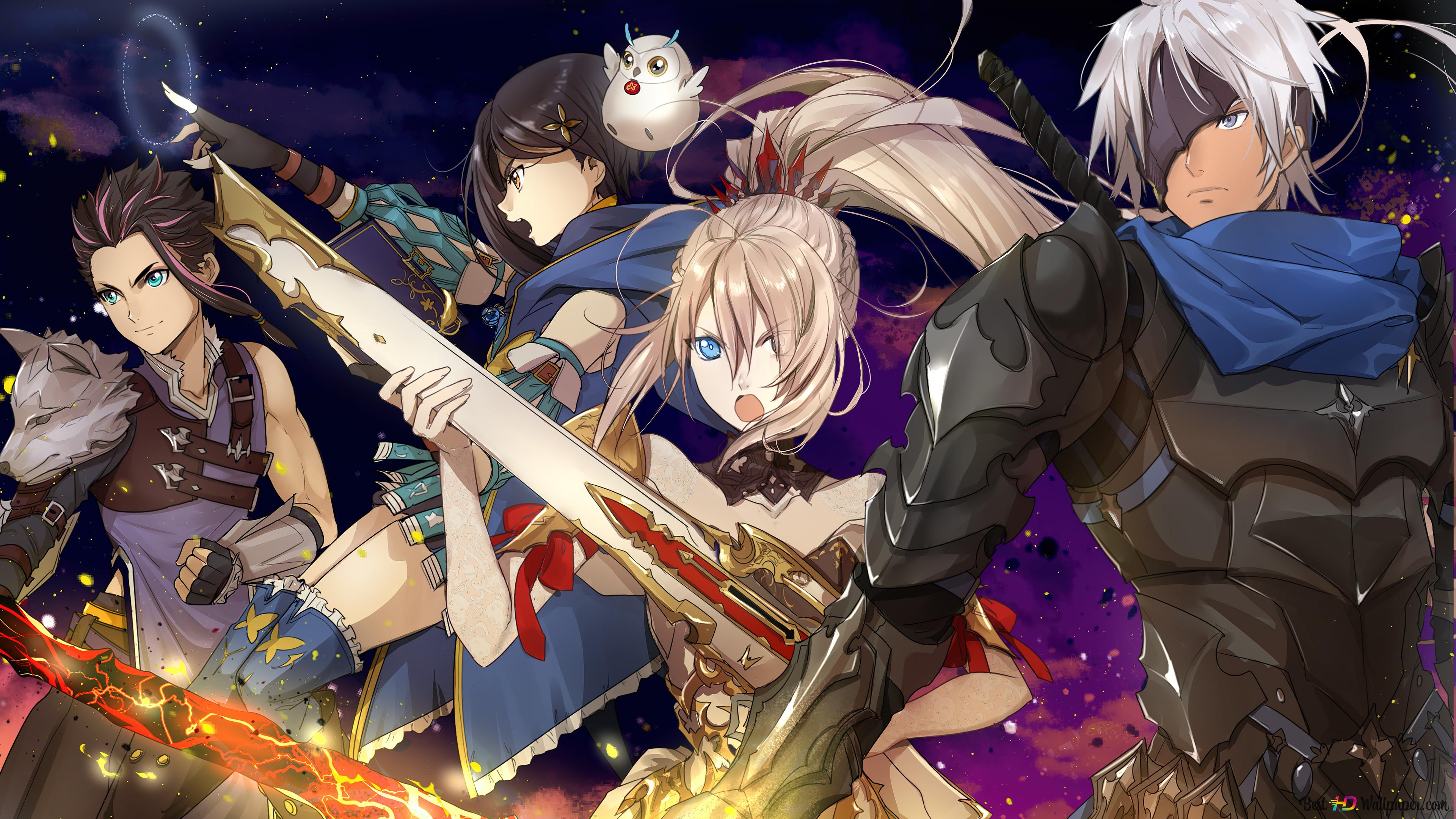 Protagonist Characters. Tales of Arise (Anime Video Game) 4K wallpaper download