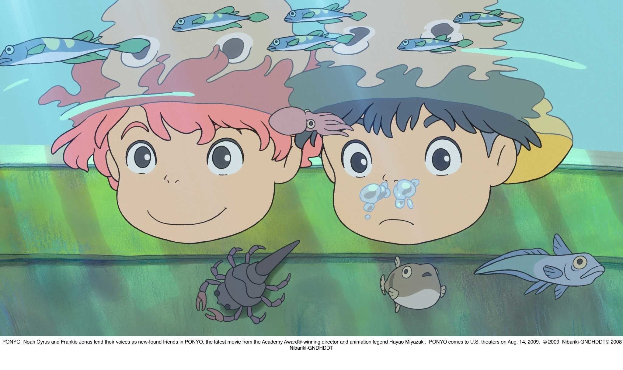 Amazon.com: Ponyo Poster by Silk Printing # Size about (111cm x 60cm,  44inch x 24inch) # Unique Gift # A655D8: Posters & Prints