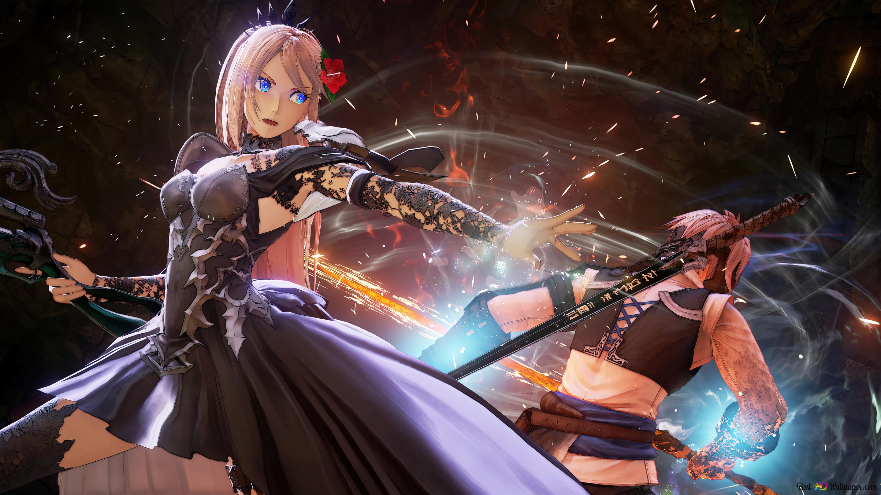 Renan Woman 'Shionne' of Arise (Anime Video Game) 4K wallpaper download