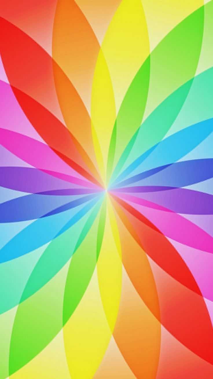 Rainbow Colors iPhone X Wallpaper HD Phone Wallpaper. Rainbow wallpaper, Retina wallpaper, Abstract