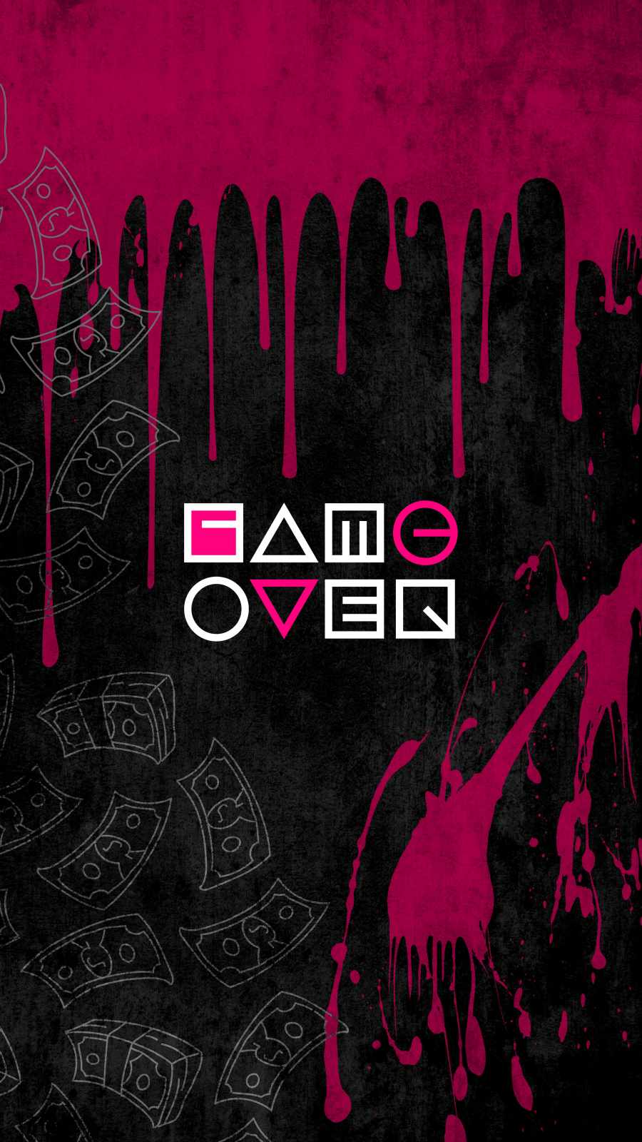 Squid Game Over IPhone Wallpaper Wallpaper, iPhone Wallpaper