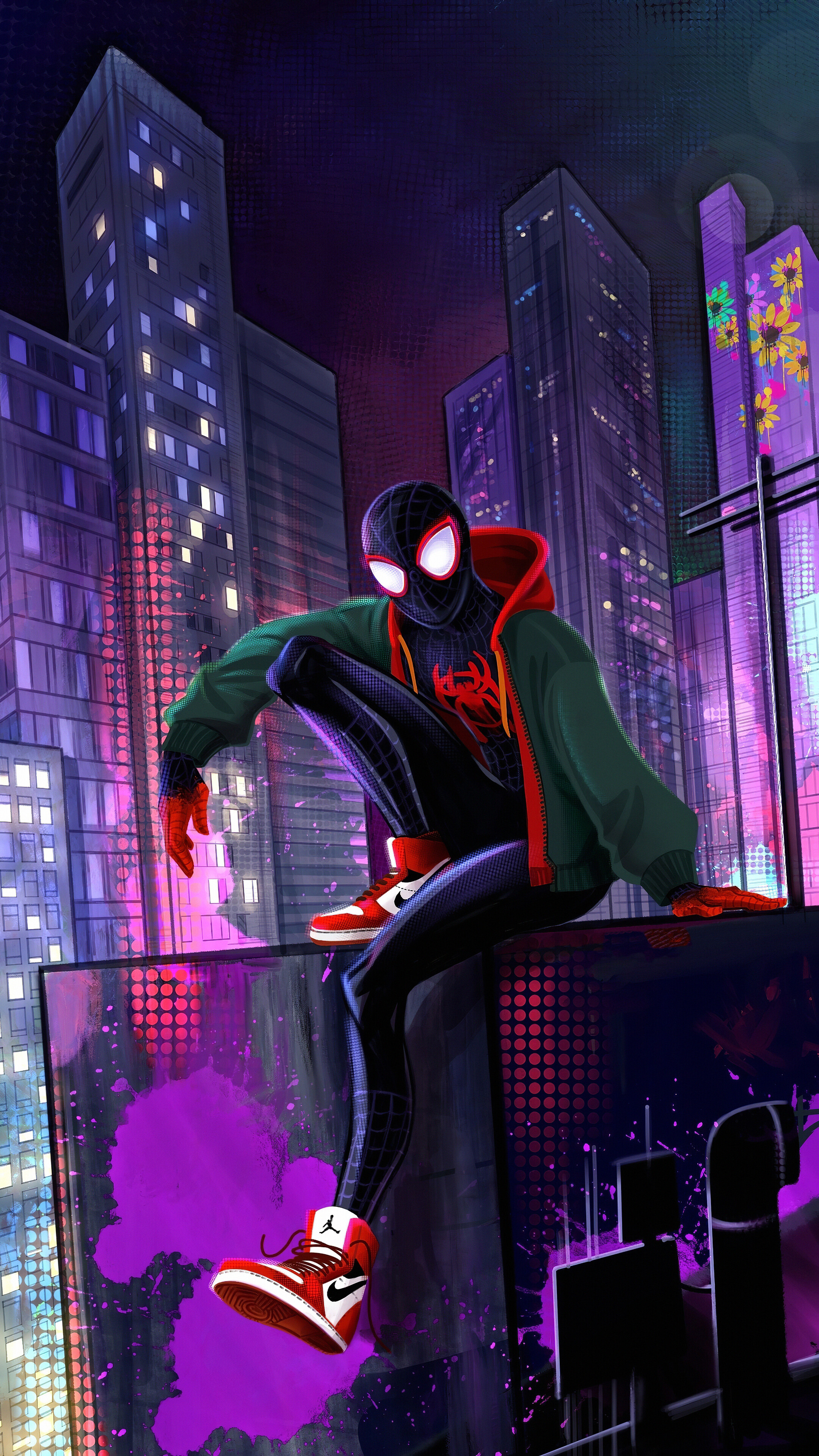Spider Man, Miles Morales, 4k Gallery HD Wallpaper
