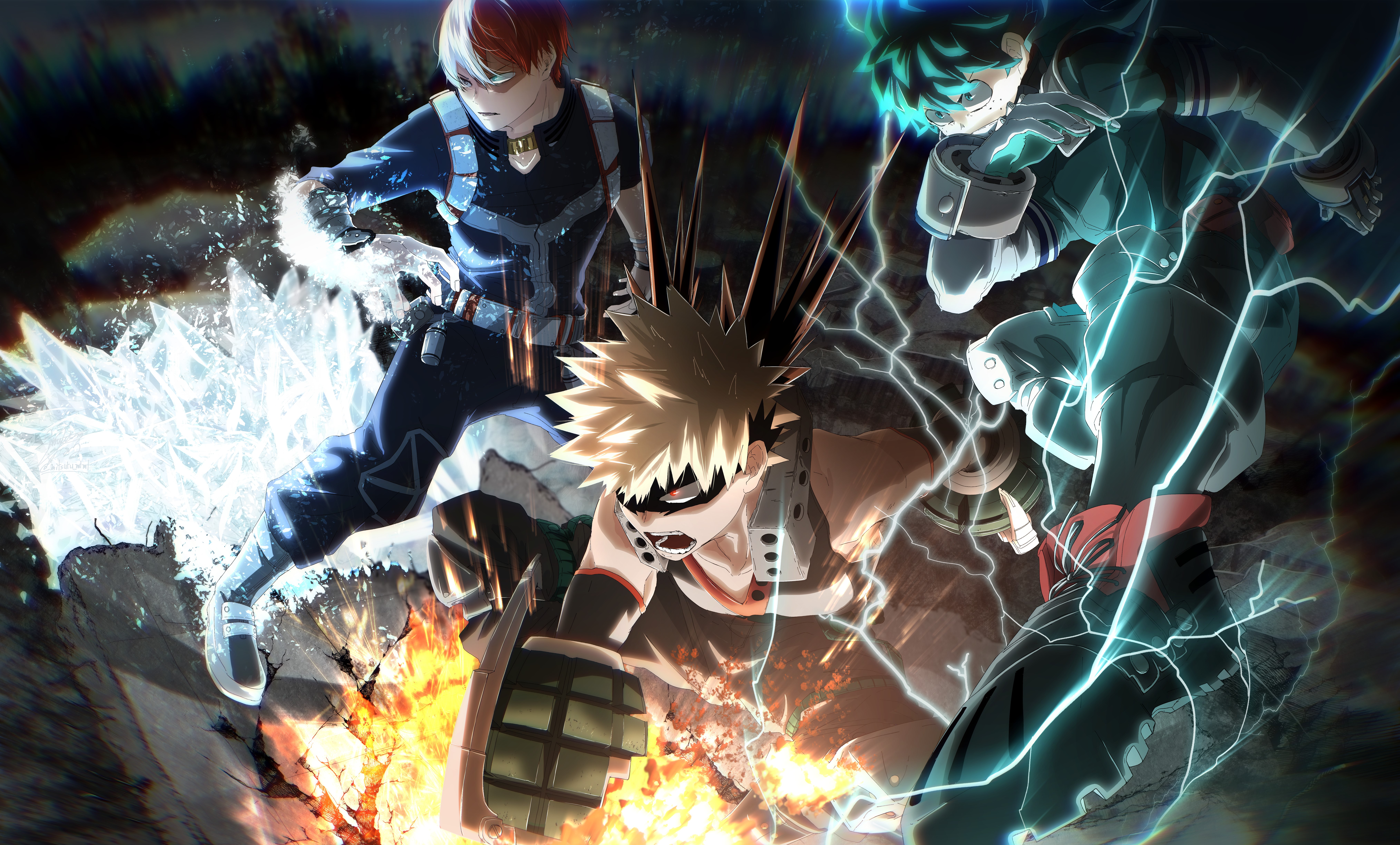 My Hero Academia 8k Ultra HD Wallpaper by 光鶴