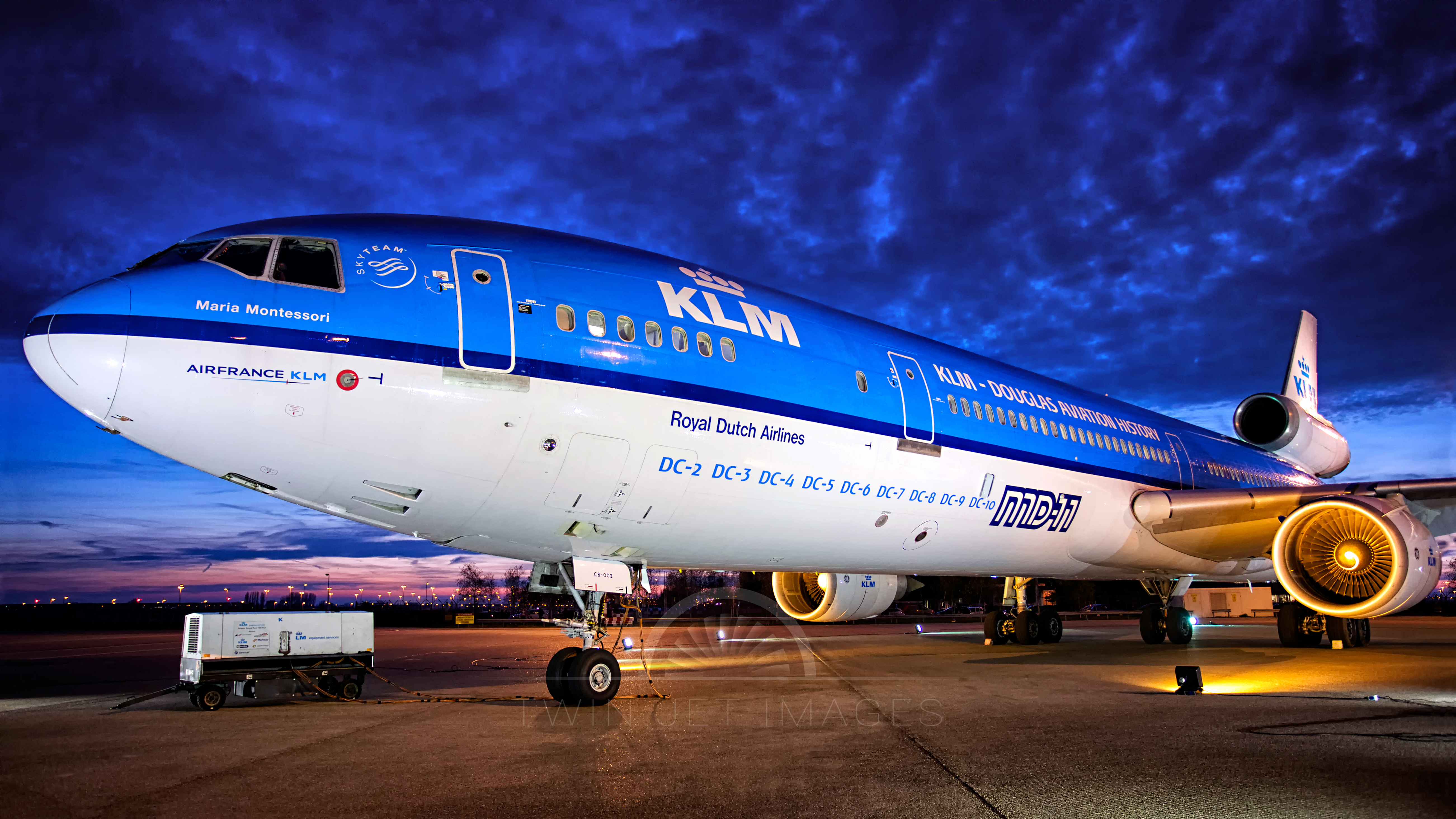 Wallpaper, klm, mcdonnell, douglas, airport, nightshot, Canon, jet, jetliner, outdoor, flickr, Amsterdam, schiphol, aviation, aircraft, spotting 5206x2928
