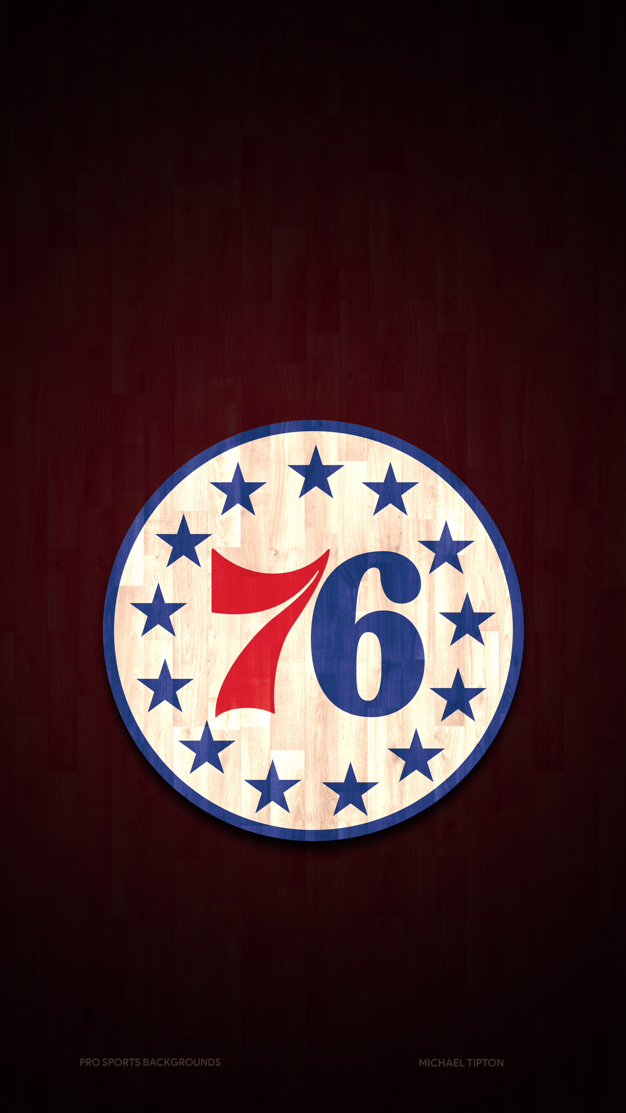 Philadelphia 76ers Phone Wallpaper