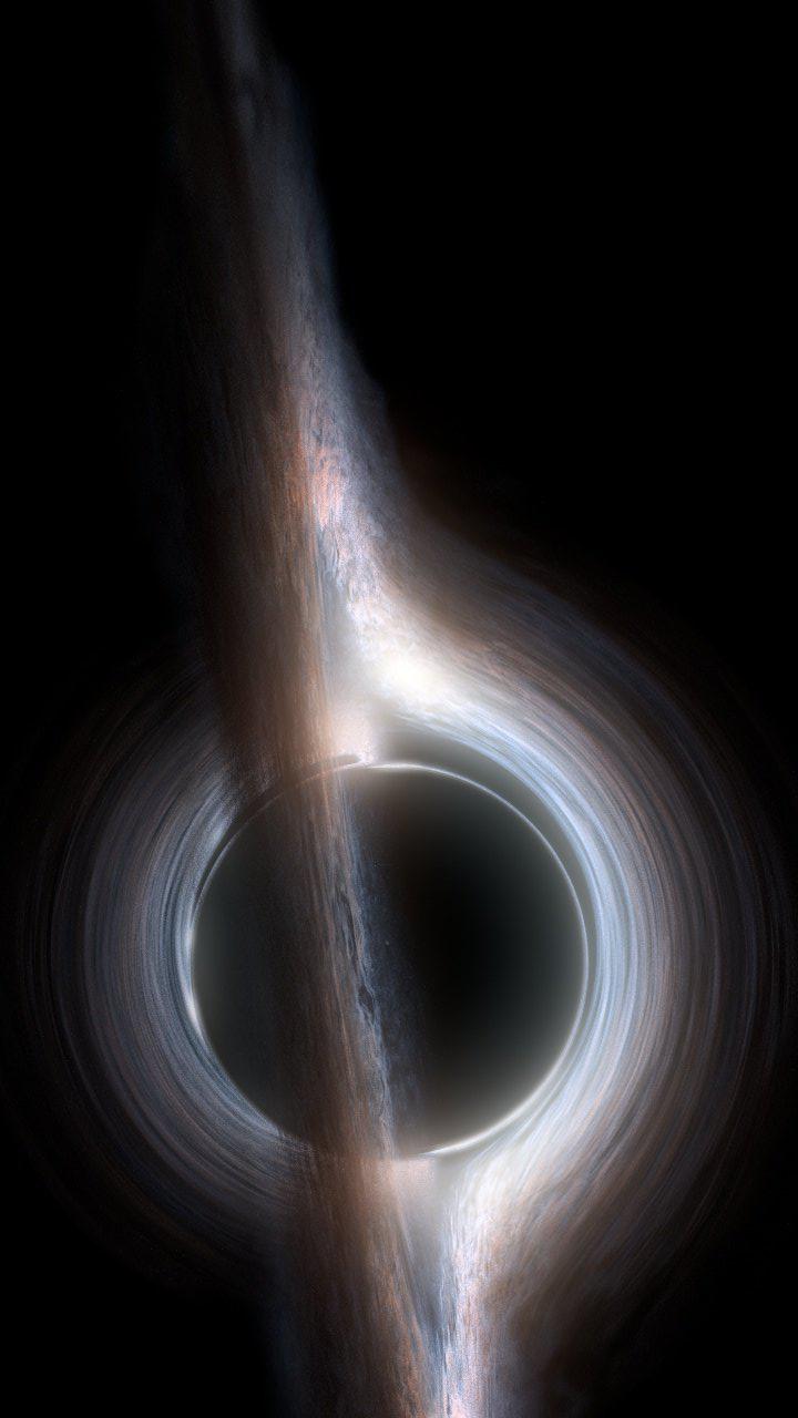 Gargantua black hole from interstellar