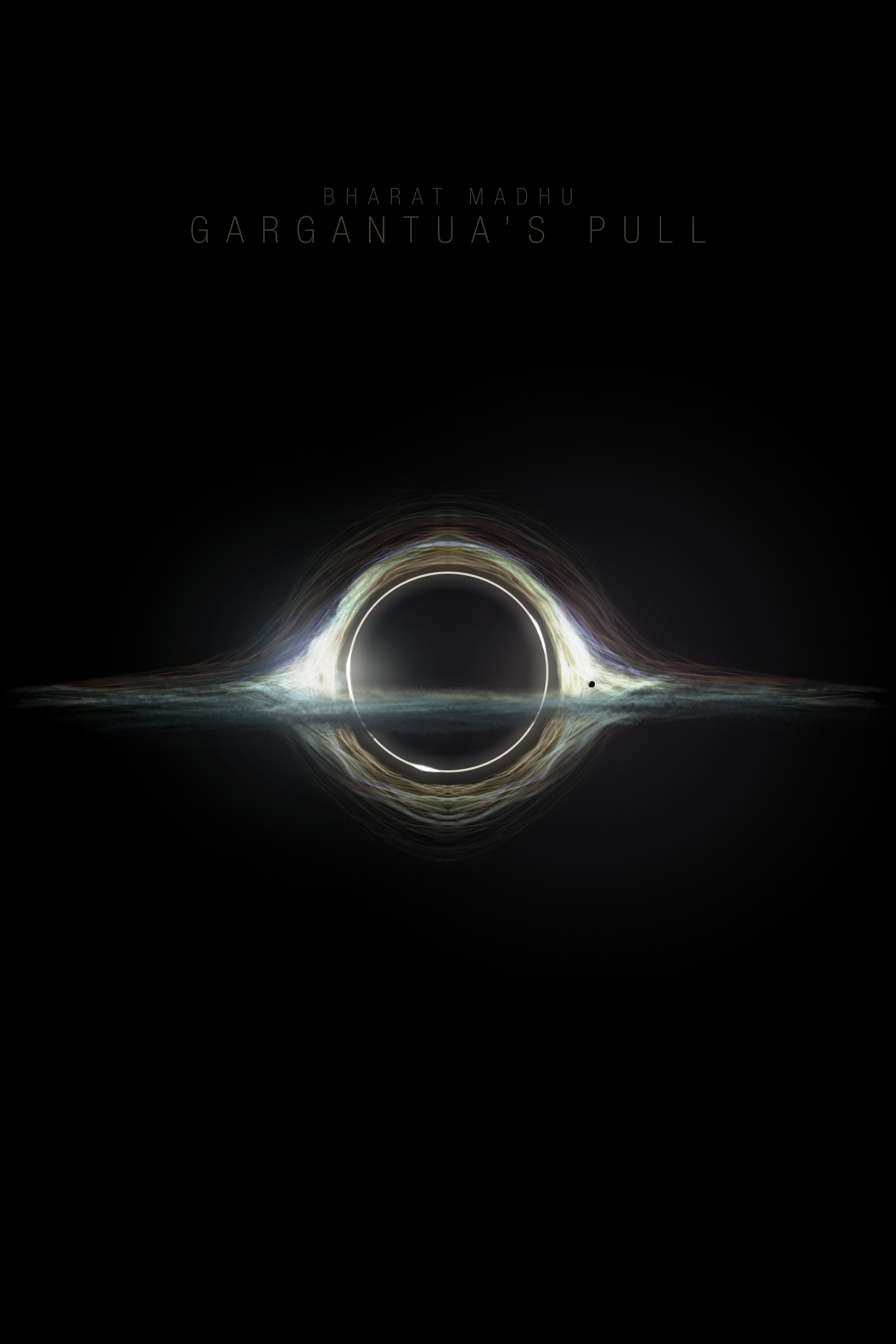 Gargantua's pull Me Digital 2019 #art. Black hole wallpaper, Space artwork, Space phone wallpaper