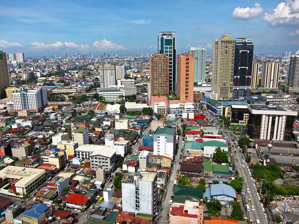 Aerial Shot of Makati City. Makati, Philippines, South East