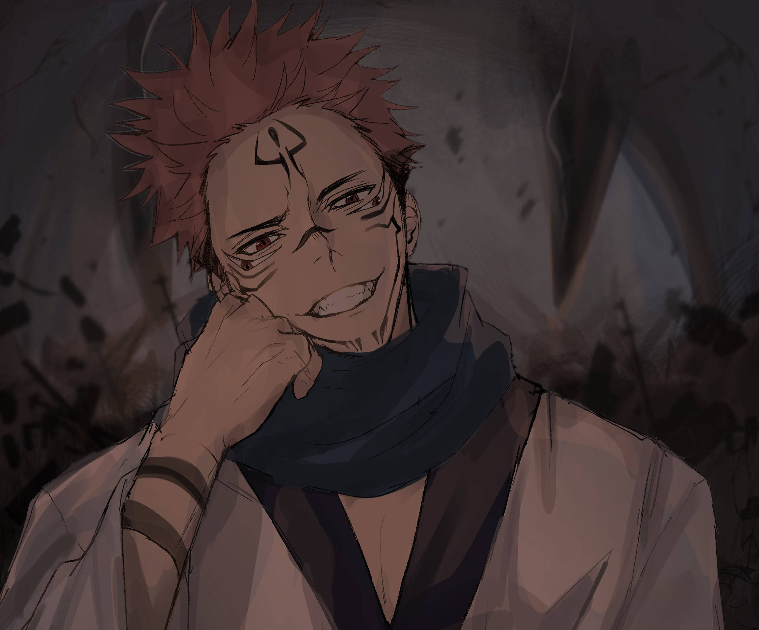 Download Cool Anime Boy Pfp Jujutsu Kaisen Wallpaper