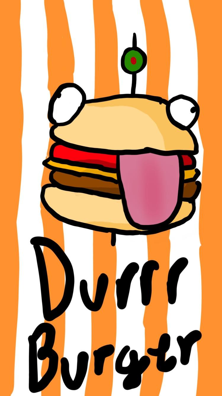Fortnite Durr Burger Wallpaper