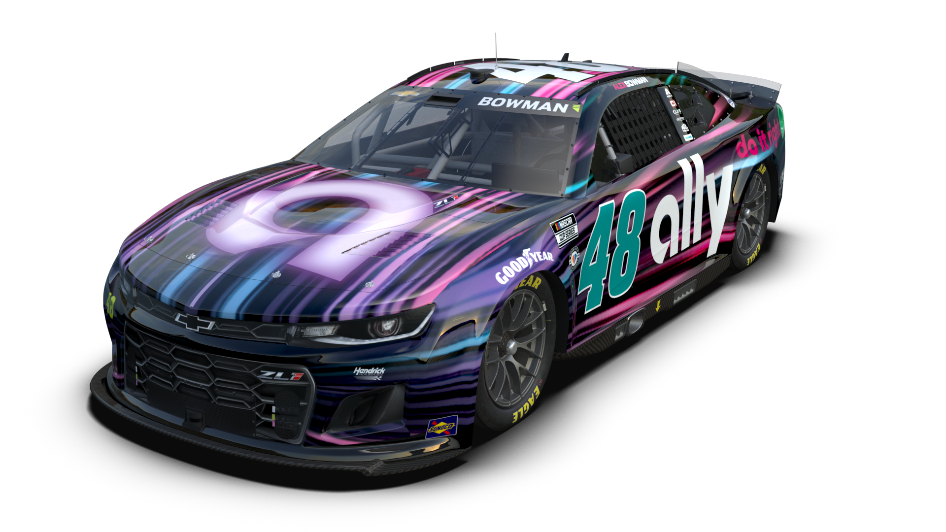 First look Alex Bowmans No 48 Ally Chevrolet for 2023  NASCAR